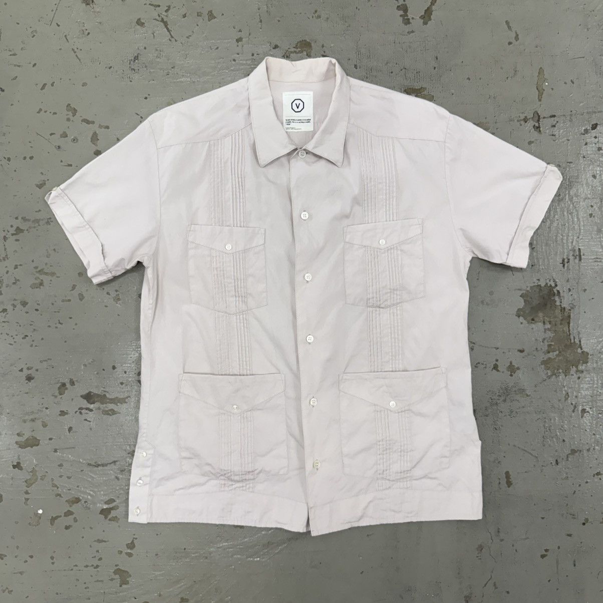 Visvim Visvim Four Pocket Pleated Shirt Size US M / EU 48-50 / 2 - 1 Thumbnail