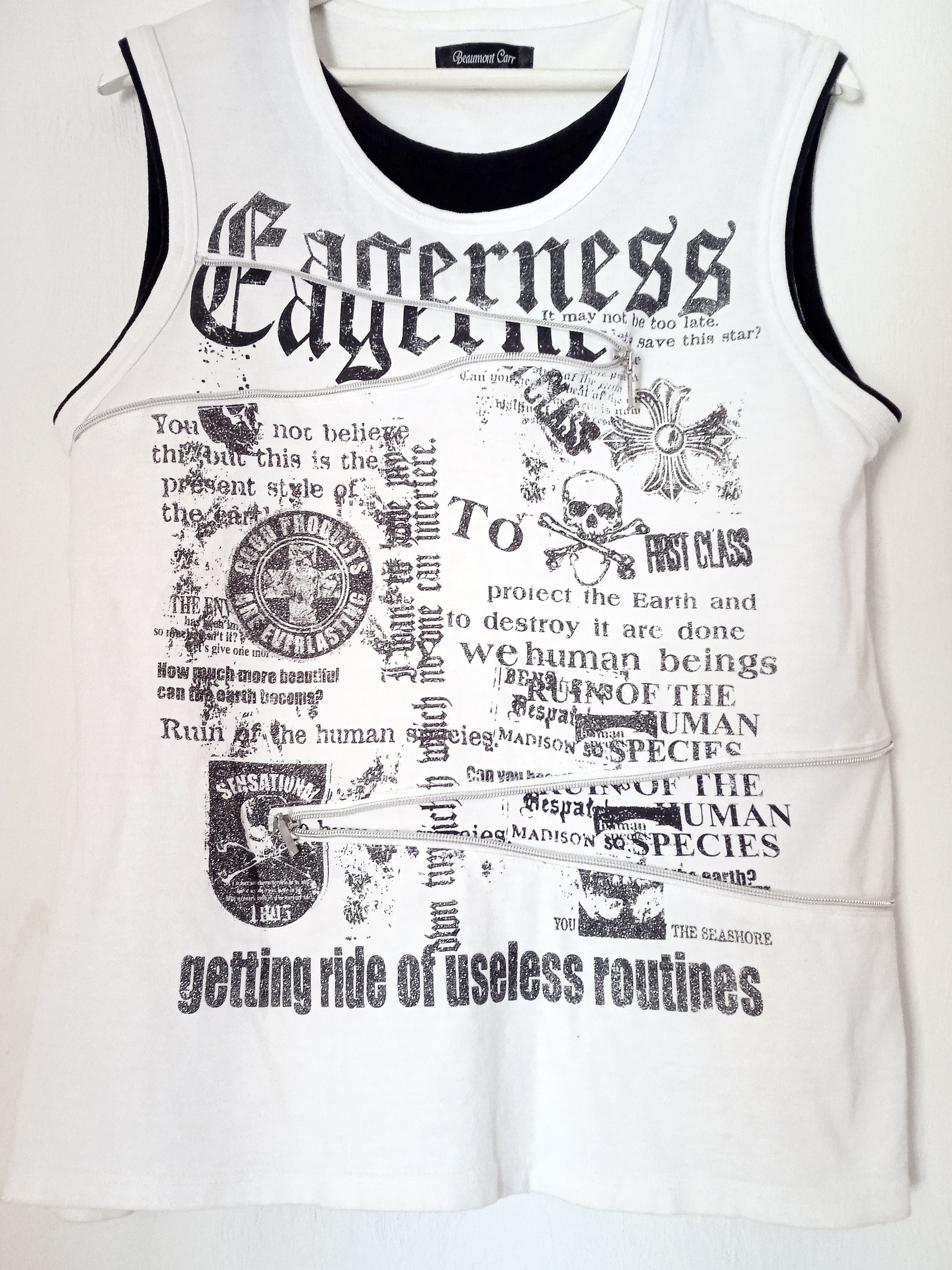 Hysteric Glamour × If Six Was Nine × Japanese Brand Beaumont Car Poem With Cross Skull Size US L / EU 52-54 / 3 - 2 Thumbnail