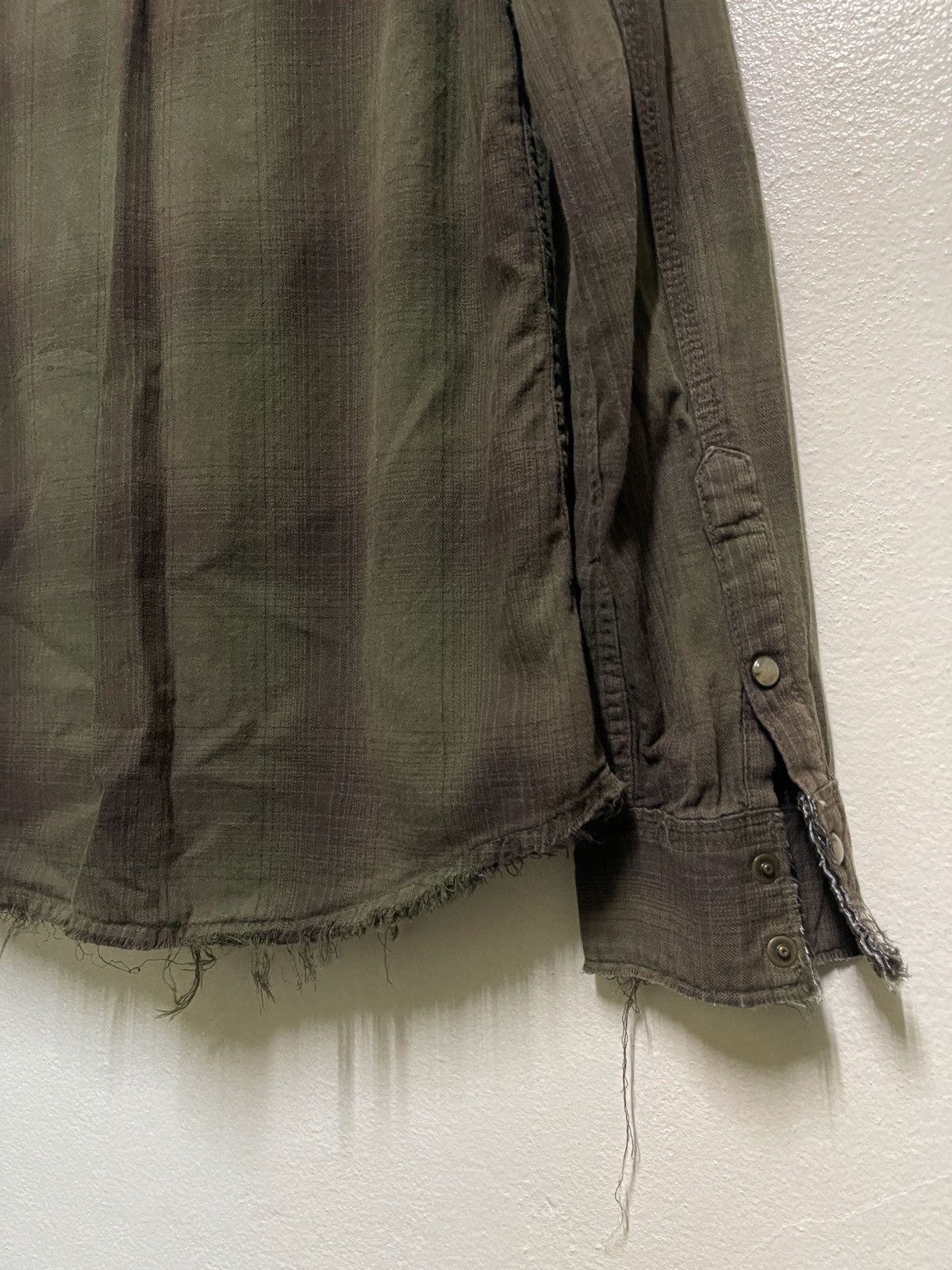 Japanese Brand GOA Western Plaid Shirt Distressed Size US S / EU 44-46 / 1 - 12 Thumbnail