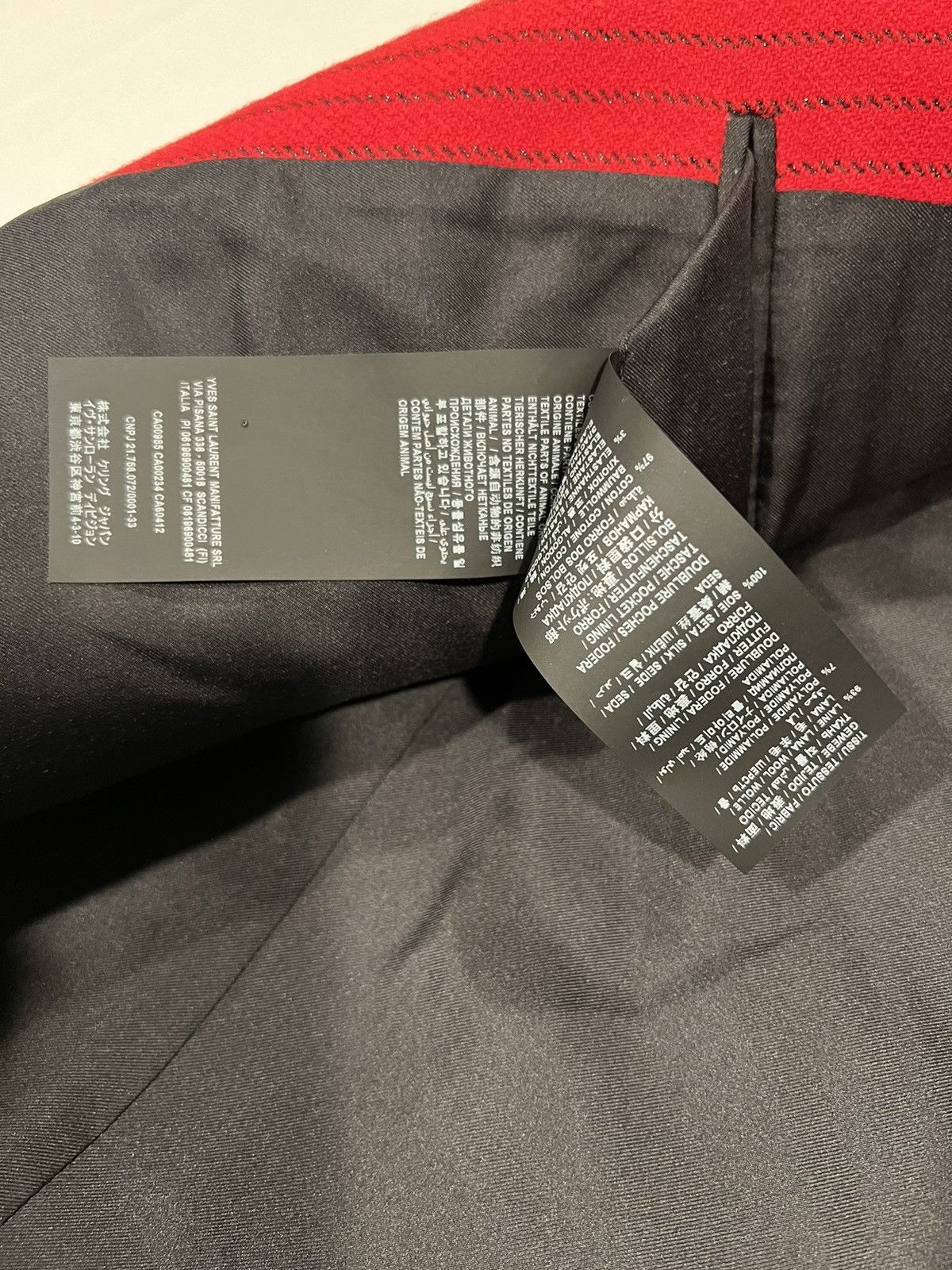 Saint Laurent Paris Saint Laurent one button blazer. 50/40 $2890 Size 40R - 7 Thumbnail