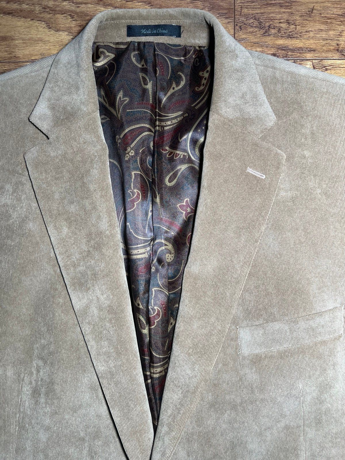 Lauren Ralph Lauren Lauren Ralph Lauren Mens Corduroy Blazer Sport Coat 48R Size 48R - 2 Thumbnail