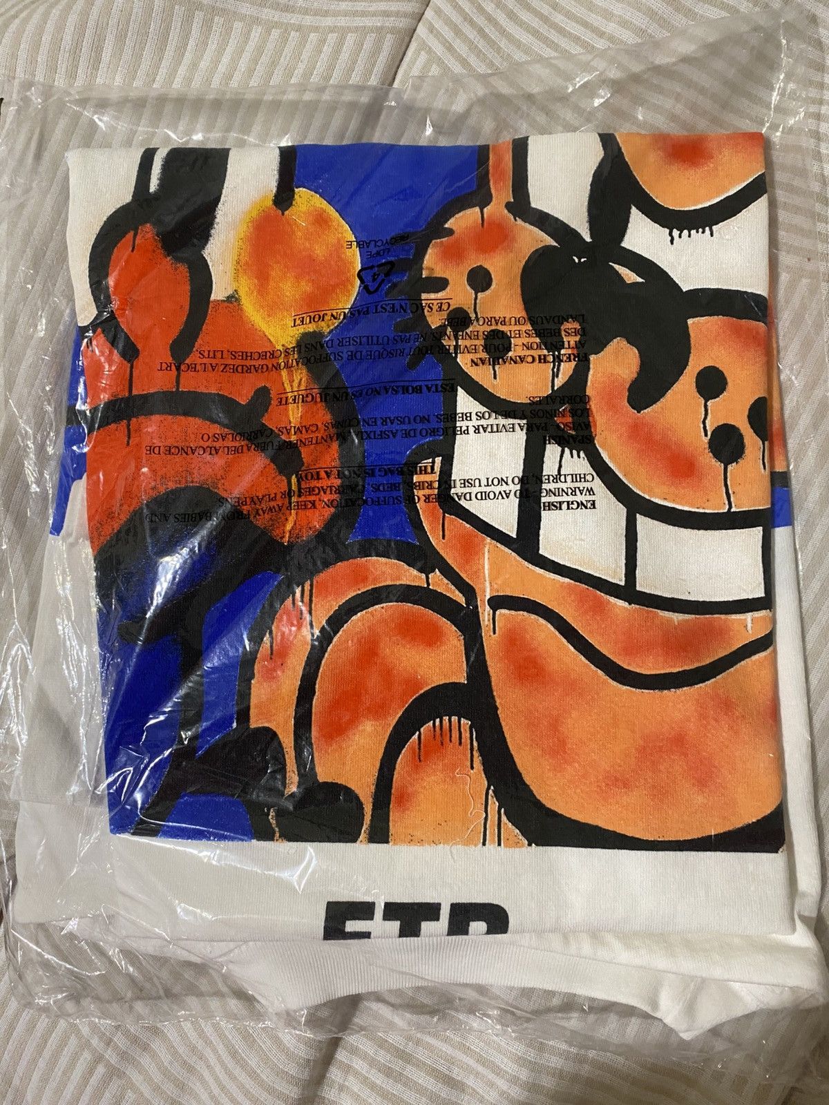 Fuck The Population × G59 Records FTP + SLAWN DOG TEE (WHITE) Size US L / EU 52-54 / 3 - 4 Thumbnail