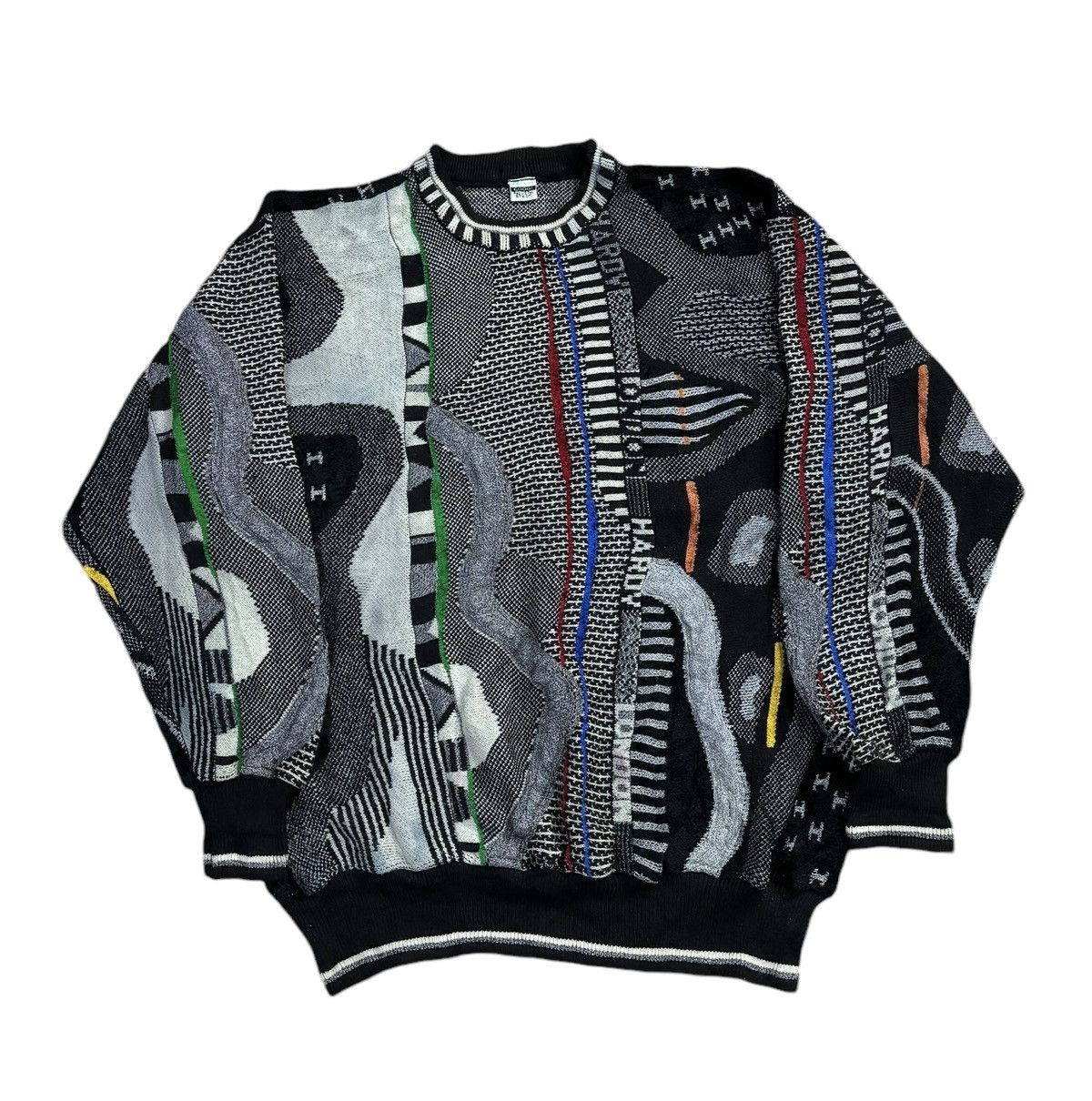 Coogi RARE🔥VINTAGE COOGI ARCHIEVE MULTICOLOUR KNITWEAR Size US XL / EU 56 / 4 - 3 Thumbnail