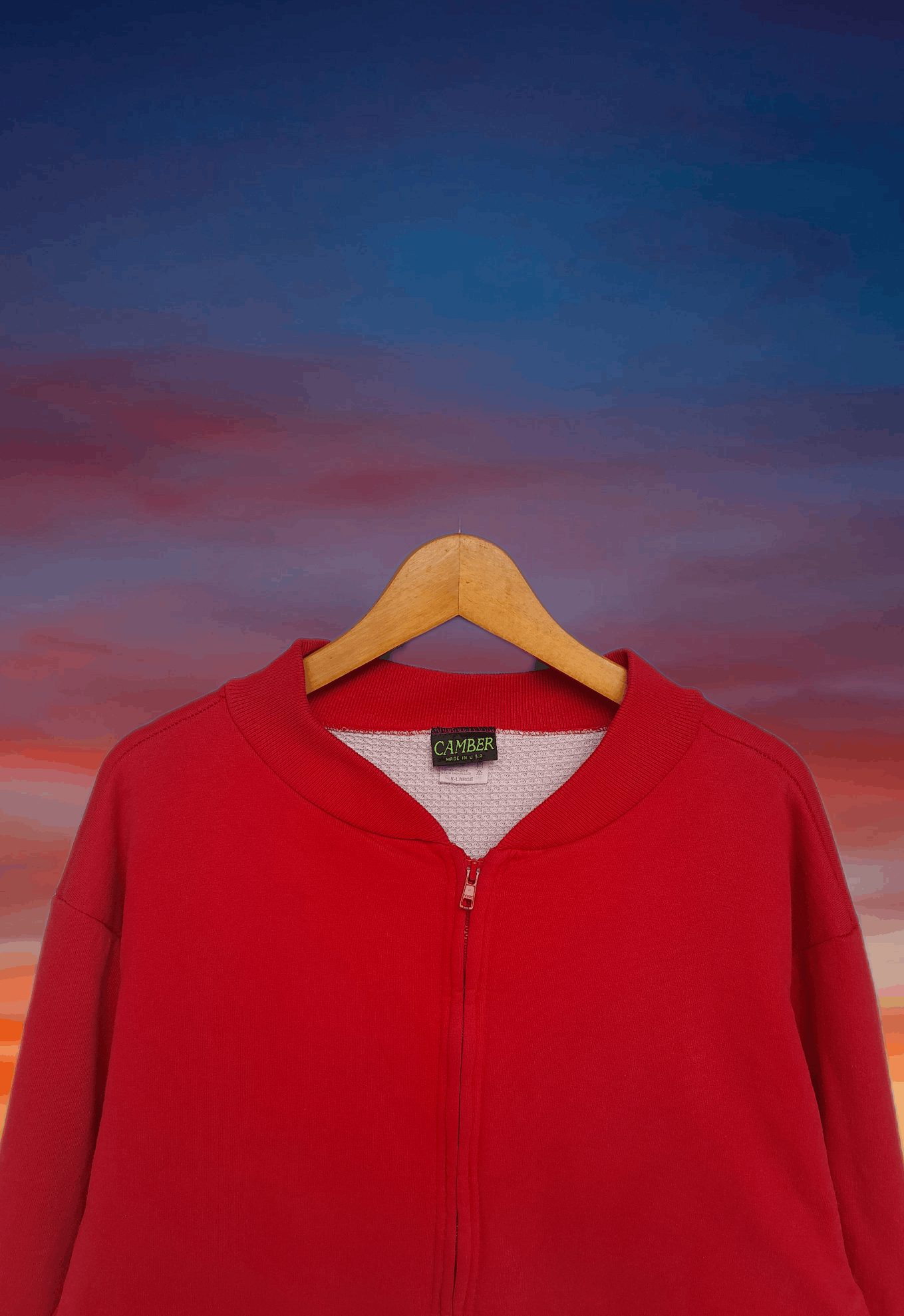 Camber × Vintage Vintage 90s Camber Themal Lined Zip up Sweatshirt Size US XL / EU 56 / 4 - 3 Thumbnail