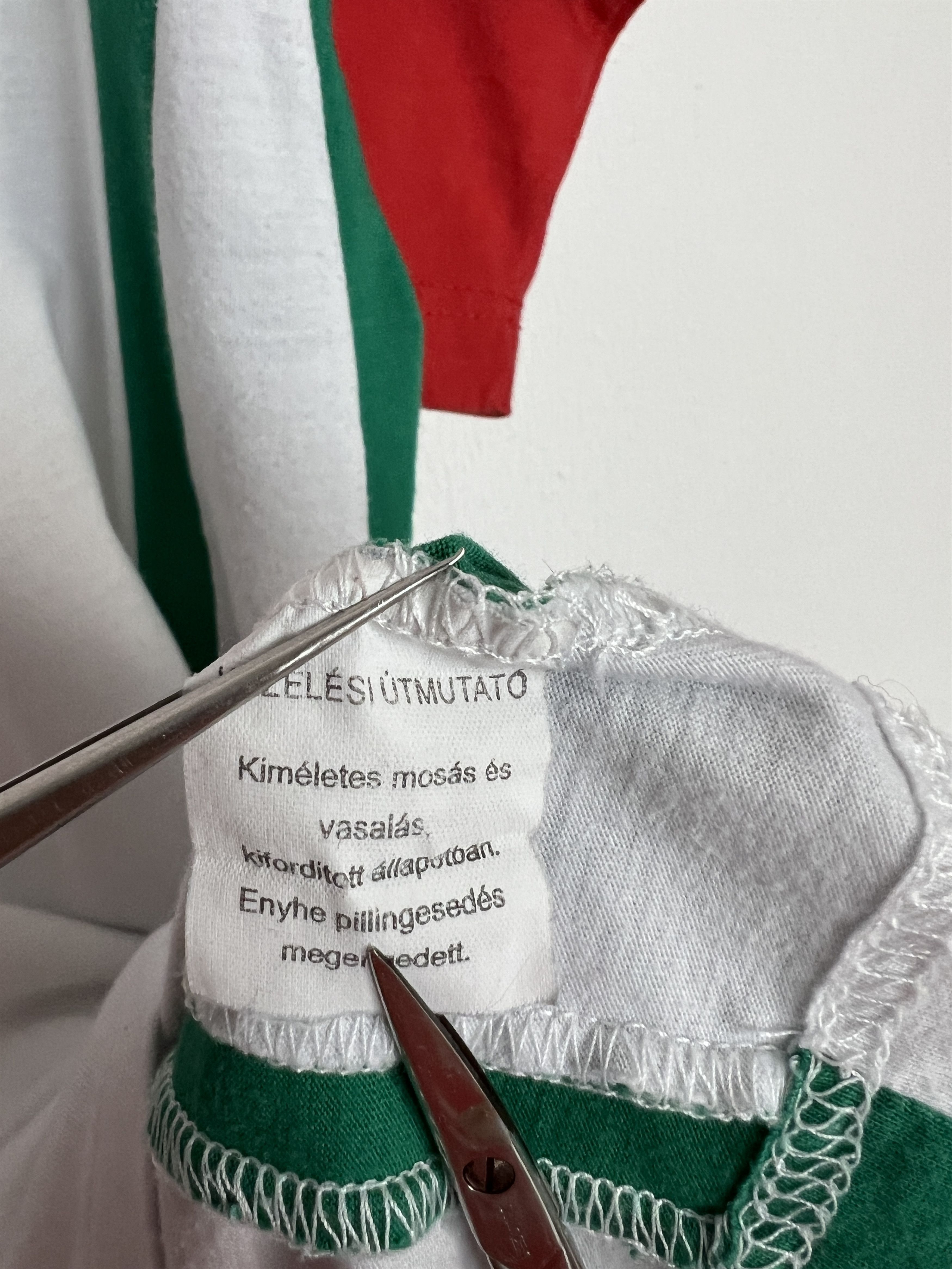 Adidas Vintage 90's Hungary Football Train Polo Shirt Soccer Jersey Size US L / EU 52-54 / 3 - 7 Thumbnail