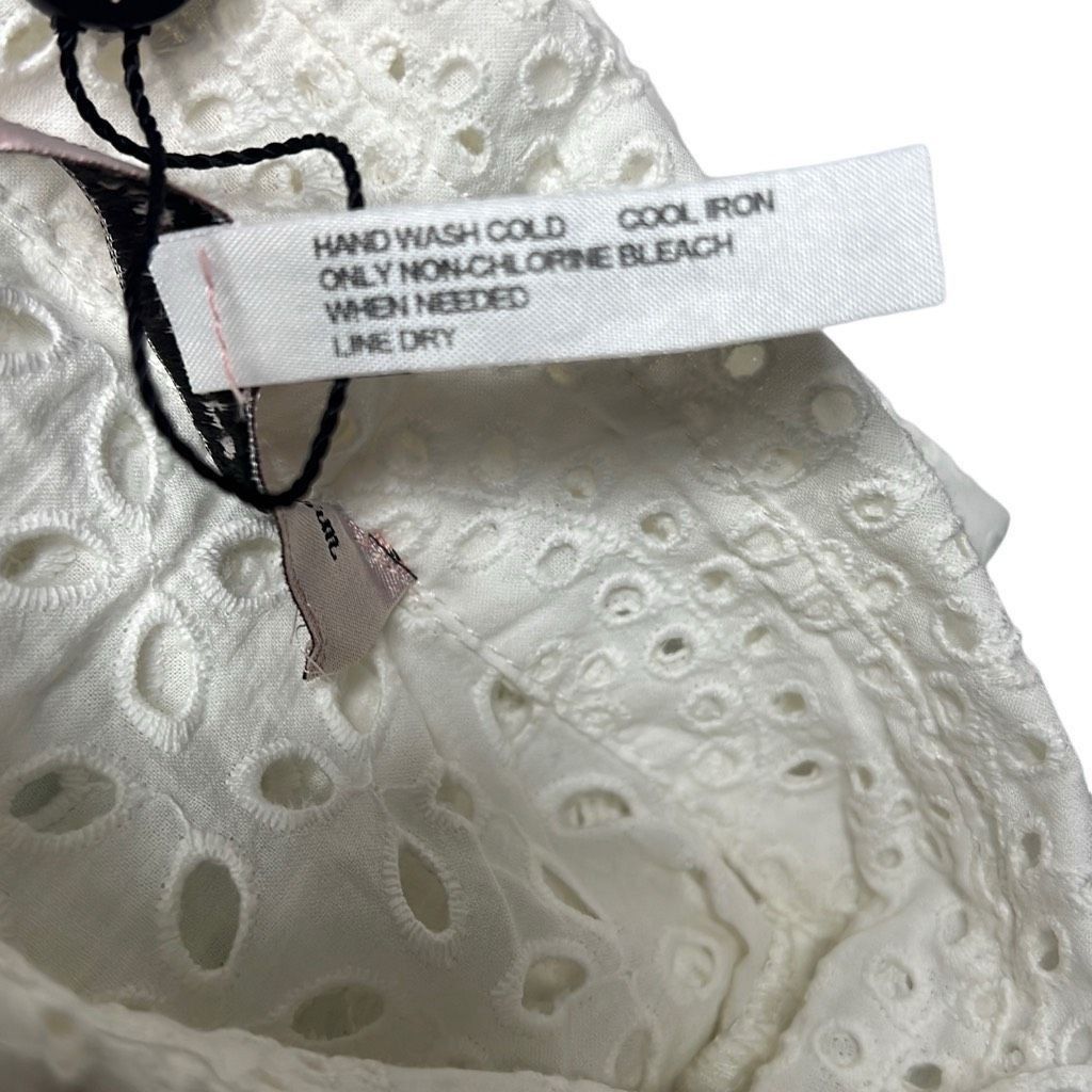 Other Nanette Lepore Ooh La La Eyelet Shirt Cover Up Dress NWT S (002) Size S / US 4 / IT 40 - 13 Thumbnail