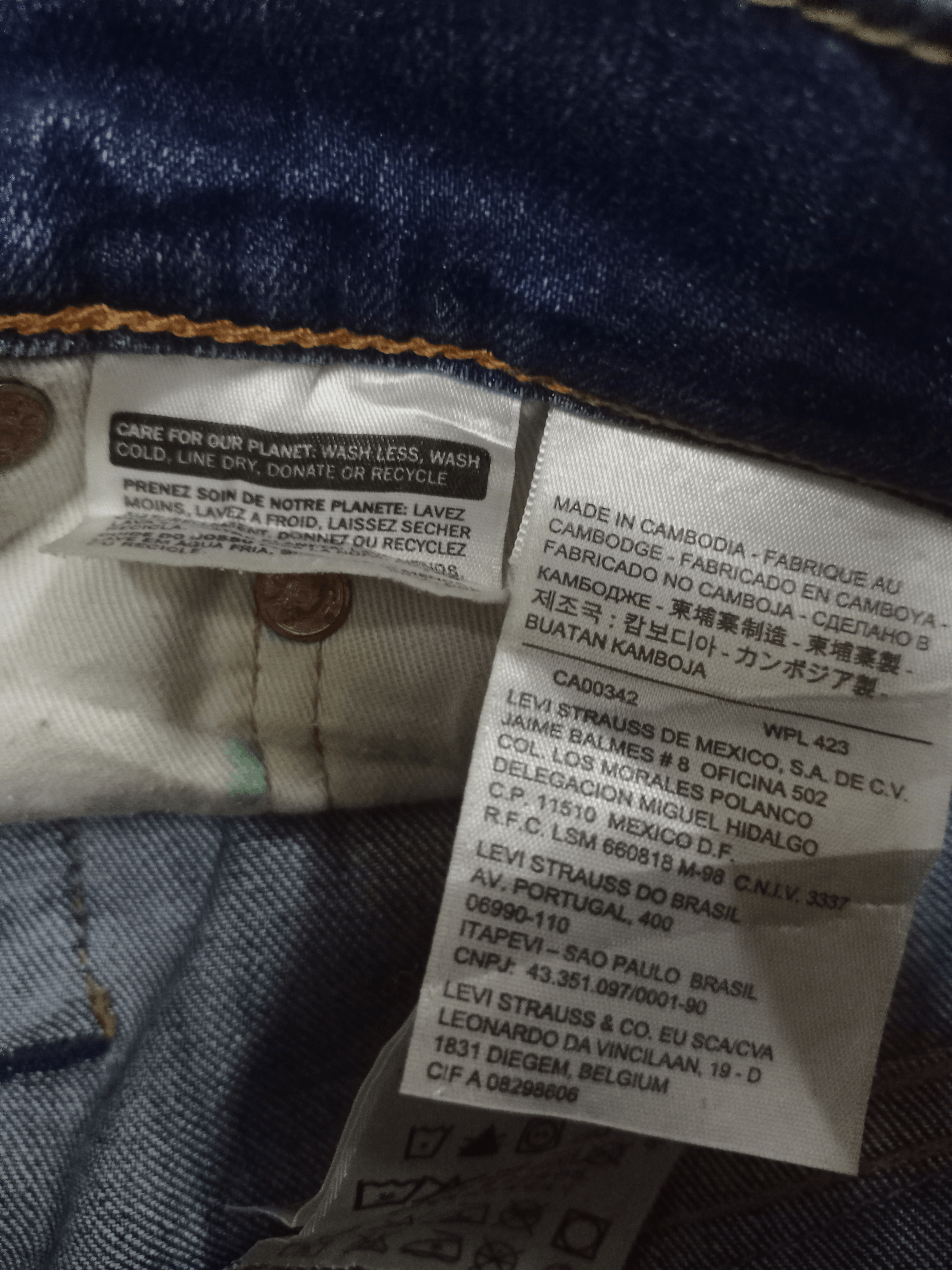 Levi's Vintage Levis 511 Mud Wash Distressed Jeans 28x29 Size US 28 / EU 44 - 12 Thumbnail