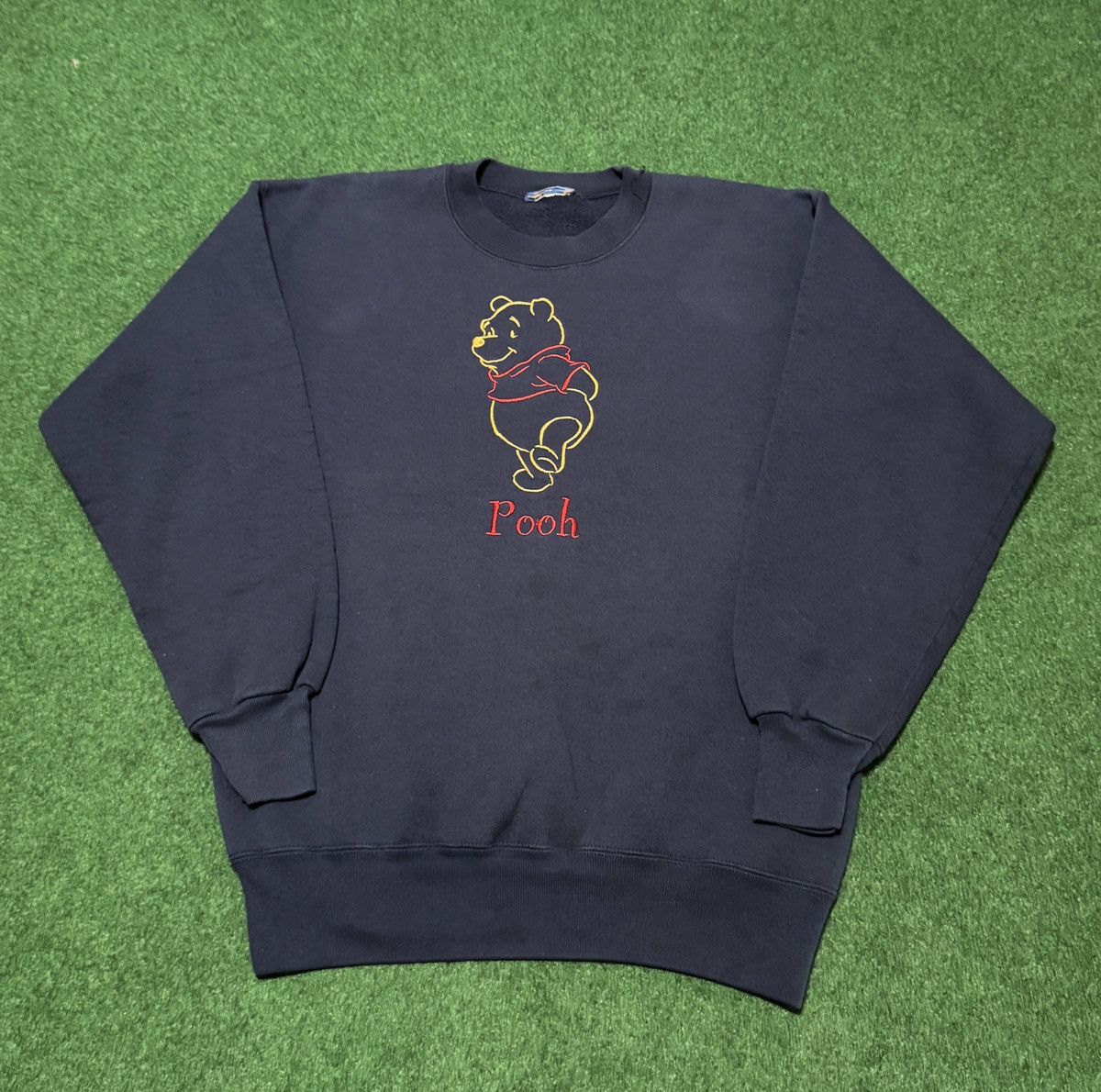 Disney Vintage 90s Winnie The Pooh Bear Disney Crewneck Sweatshirt Size L / US 10 / IT 46 - 1 Thumbnail