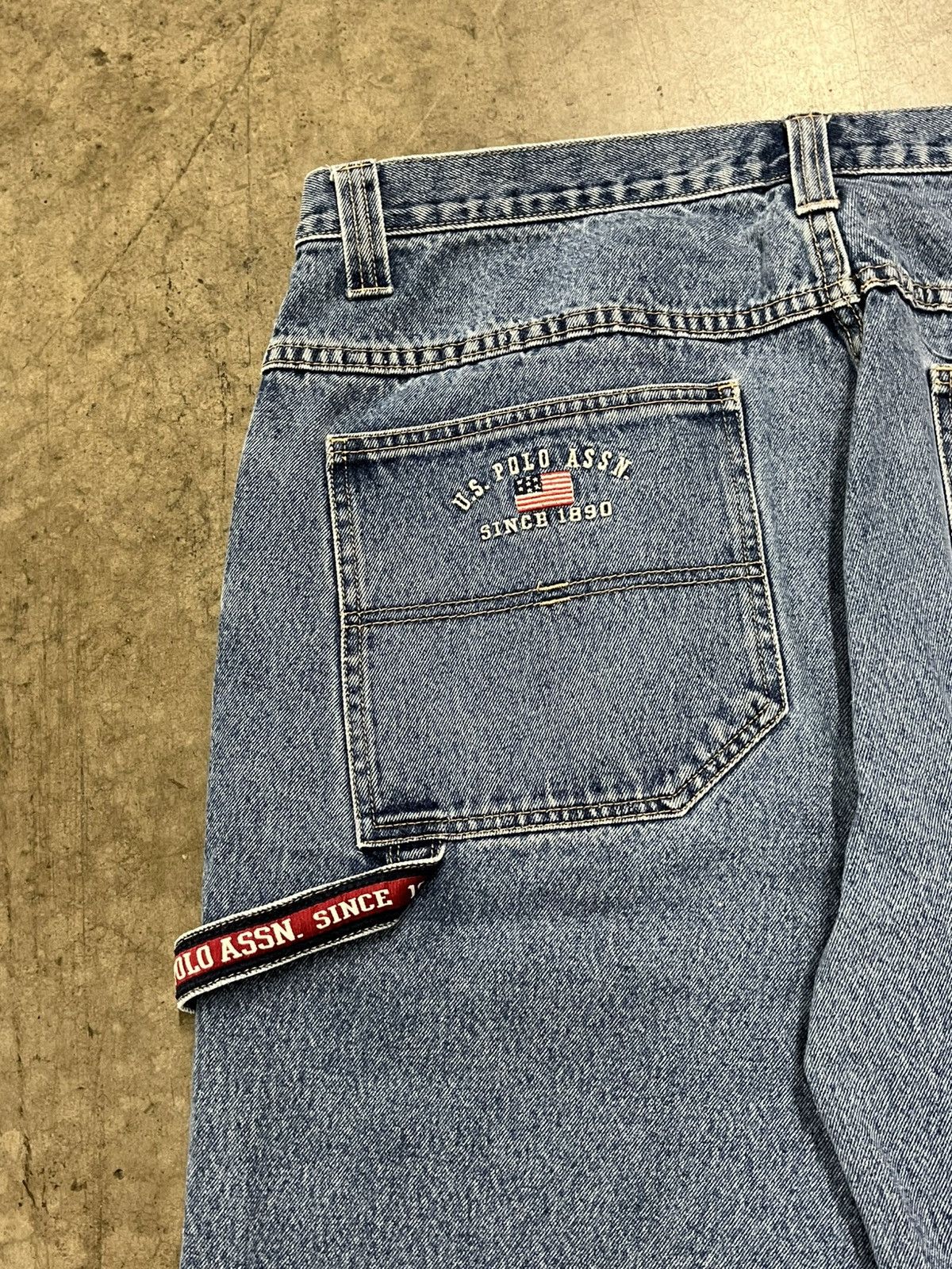 Vintage Jorts y2k baggy fit carpenter cargo polo assn streetwea Size US 38 / EU 54 - 5 Thumbnail