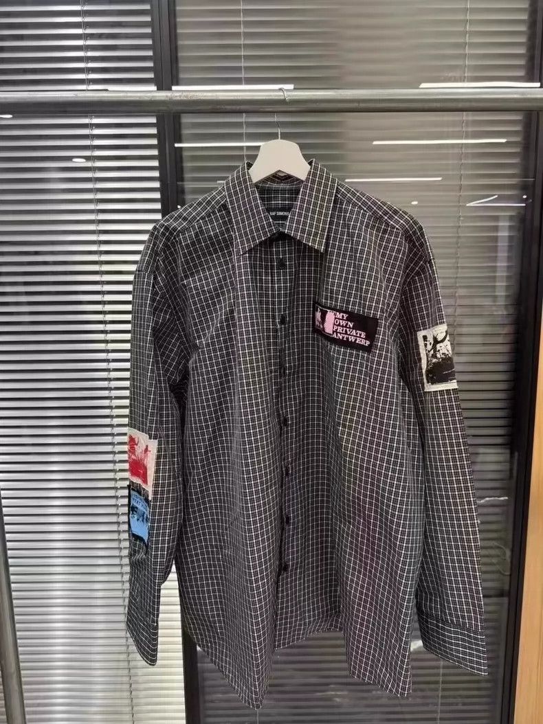 Raf Simons Raf Simons Patches Oversized Shirt Size US L / EU 52-54 / 3 - 1 Thumbnail