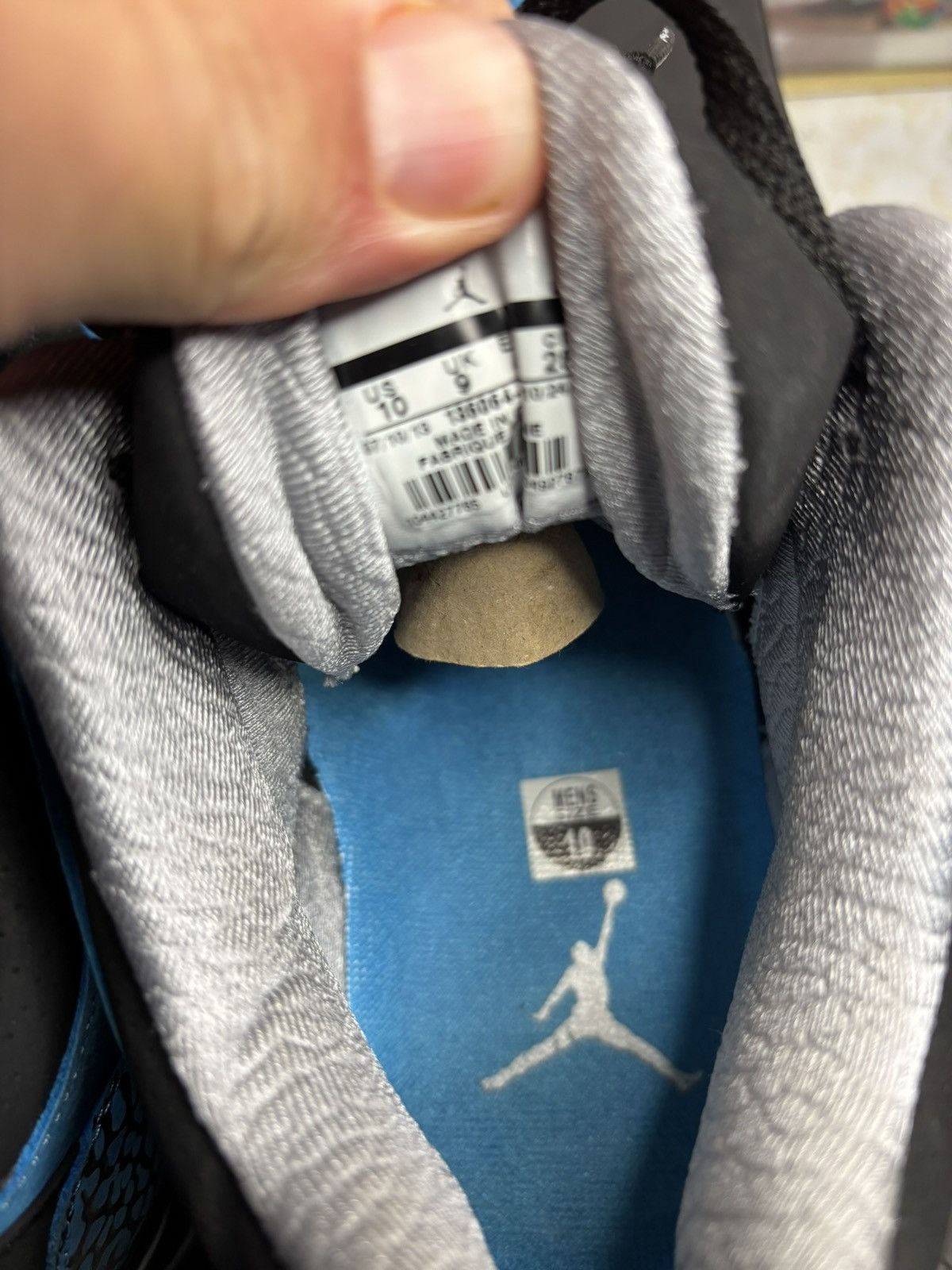 Jordan Brand Air Jordan 4 Retro powder blue Size US 10 / EU 43 - 6 Thumbnail