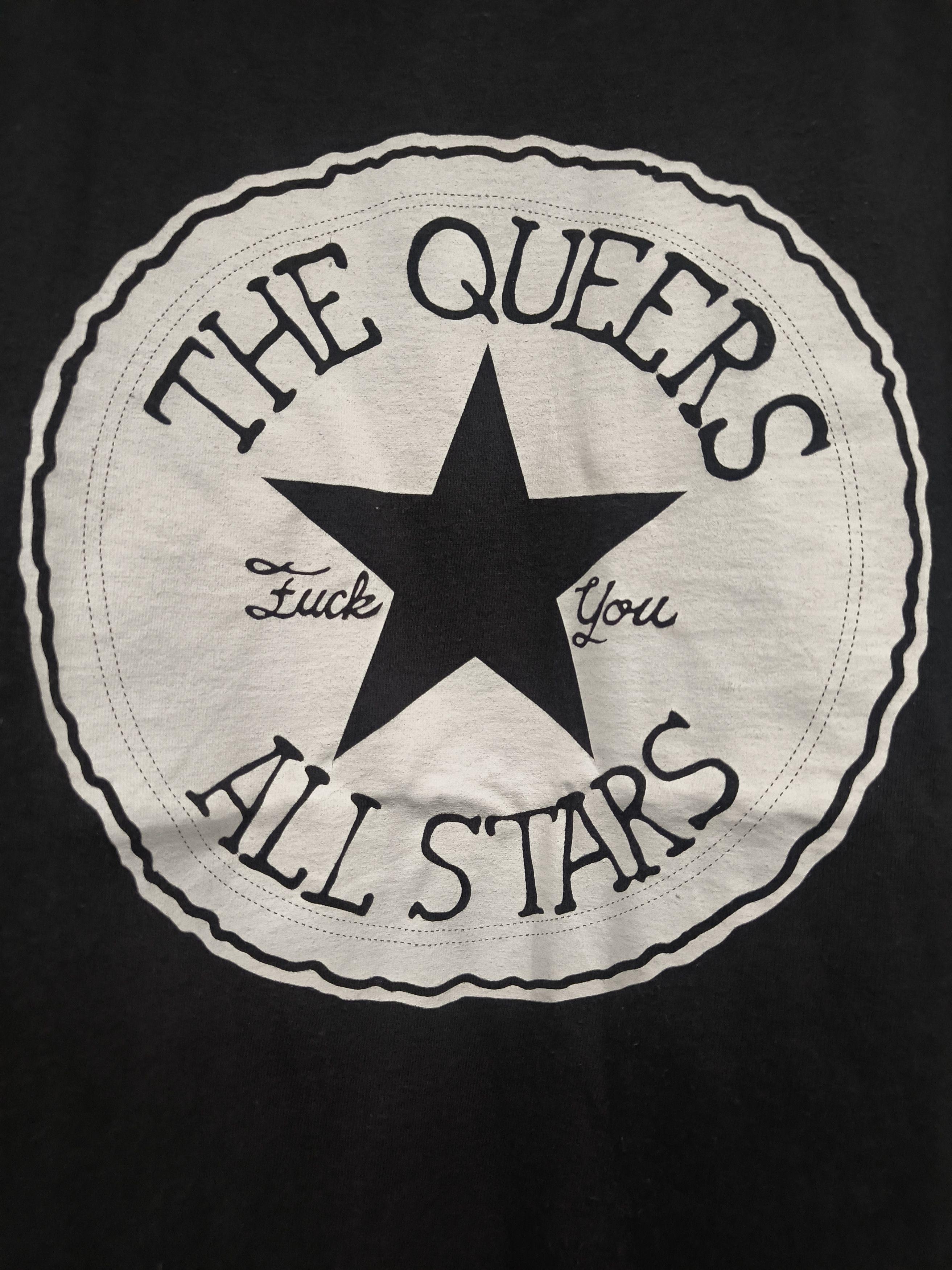 Band Tees Vintage The queers "Fuck you all stars" shirt Size US M / EU 48-50 / 2 - 2 Thumbnail