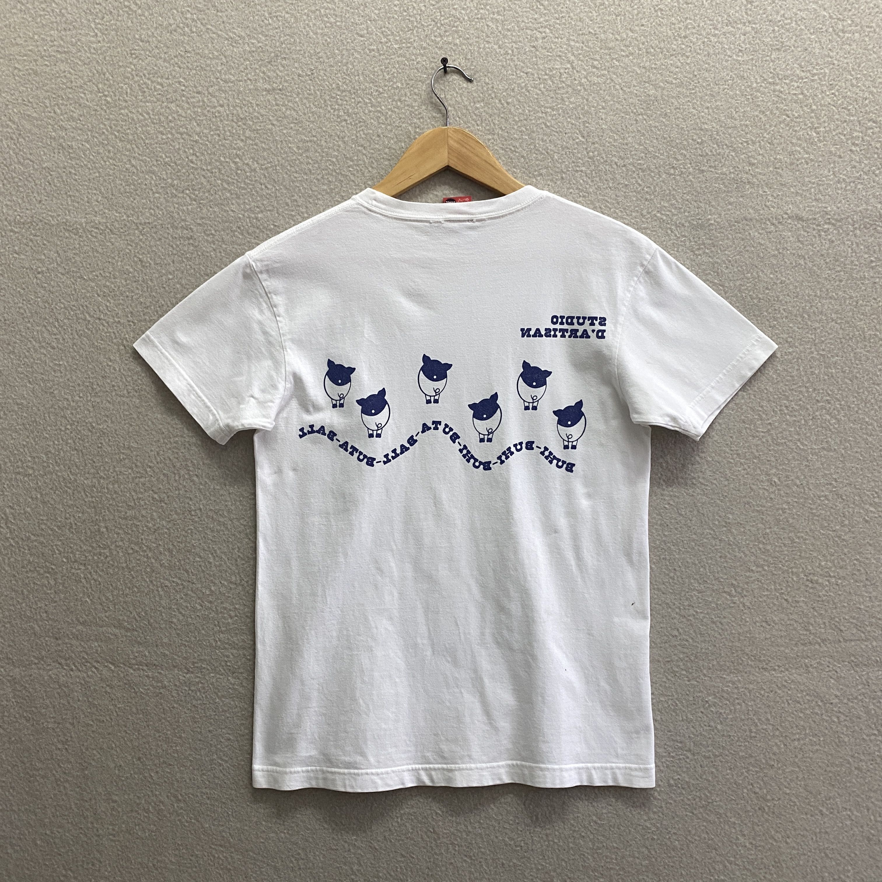 Studio D'Artisan Studio D'Artisan White Tshirt Size S / US 4 / IT 40 - 5 Thumbnail