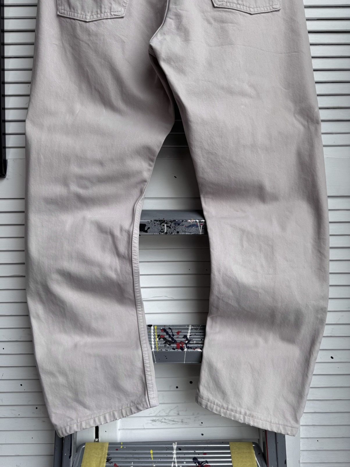 Levi's Vintage Levi’s 615 Orange Tab USA Beige Straight Jeans 36x32 Size US 36 / EU 52 - 7 Thumbnail