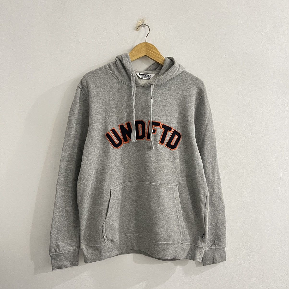 Undefeated Undefeated Streetwear UNDFTD Logo Grey Hoodie Size US L / EU 52-54 / 3 - 1 Thumbnail