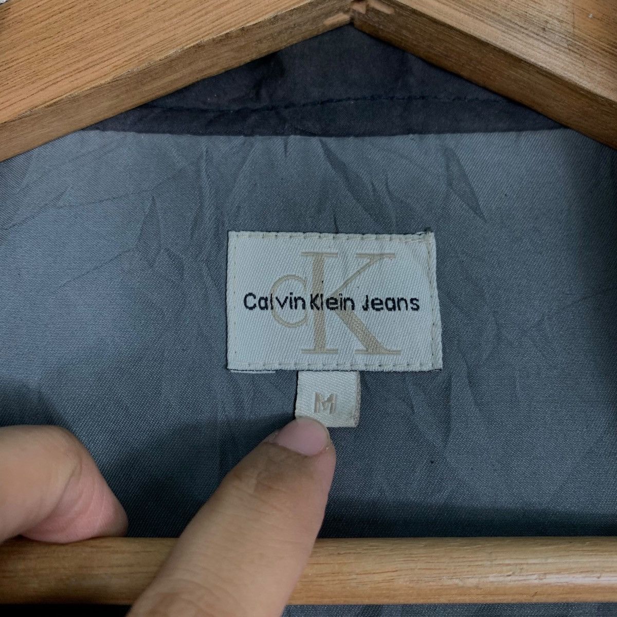 Calvin Klein CALVIN KLEIN 039 CK Jeans Nice Design Jacket #0361-C17 Size US M / EU 48-50 / 2 - 18 Thumbnail