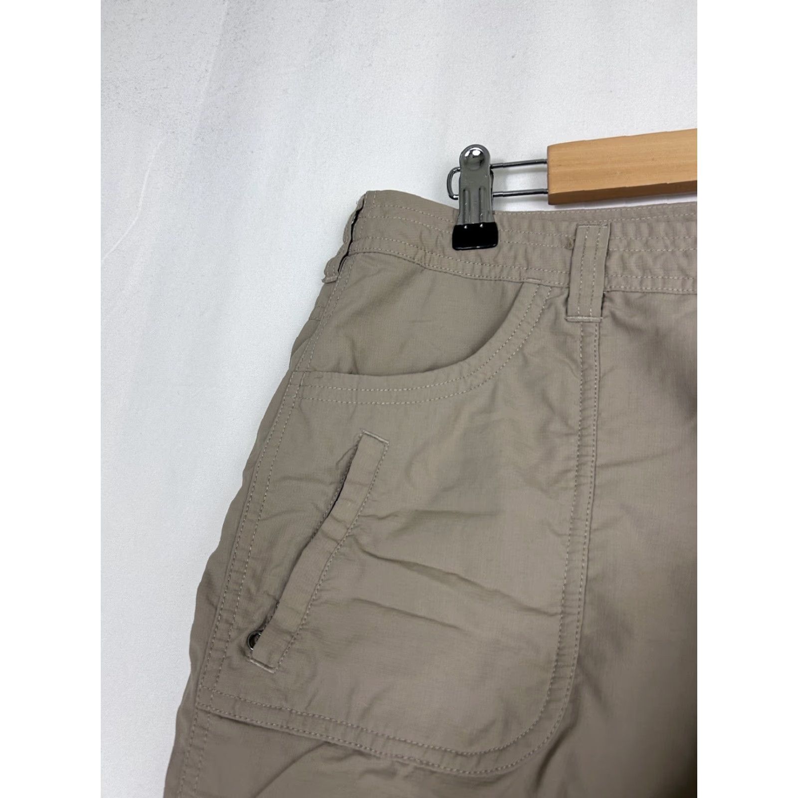 The North Face The North Face Horizon II Roll Up Shorts Womens Regular Size 10 Khaki Nylon 34x9.5 Size 24" / US 00 / IT 34 - 5 Thumbnail
