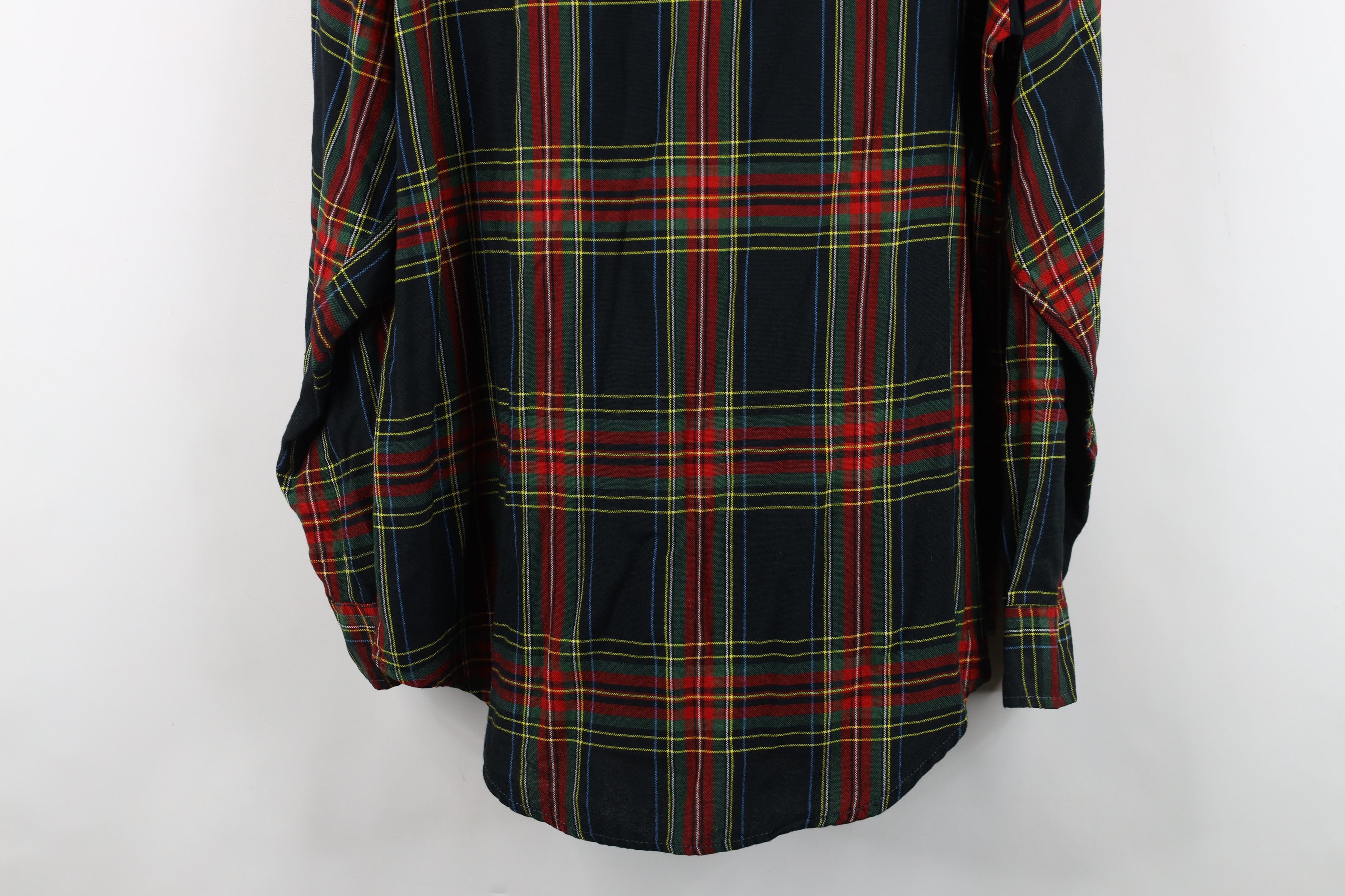 Vintage Vintage 80s 90s Streetwear Double Pocket Button Shirt Plaid Size US L / EU 52-54 / 3 - 12 Thumbnail