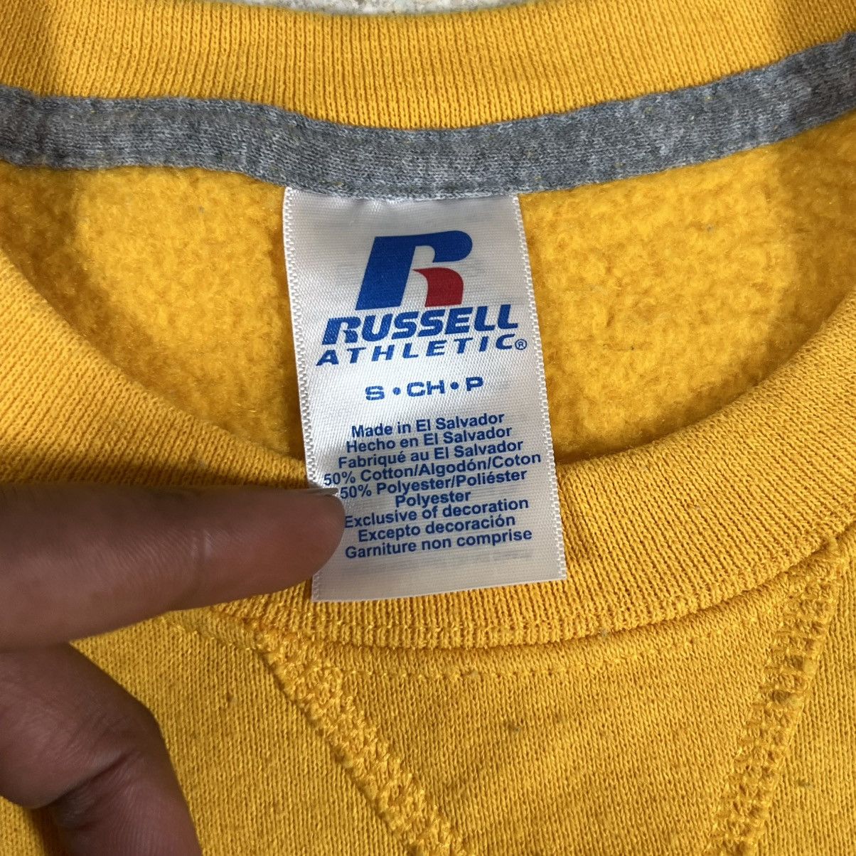Russell Athletic Vtg College Of Wooster Russell Yellow Crewneck Sweatshirt Sm Size US S / EU 44-46 / 1 - 4 Thumbnail