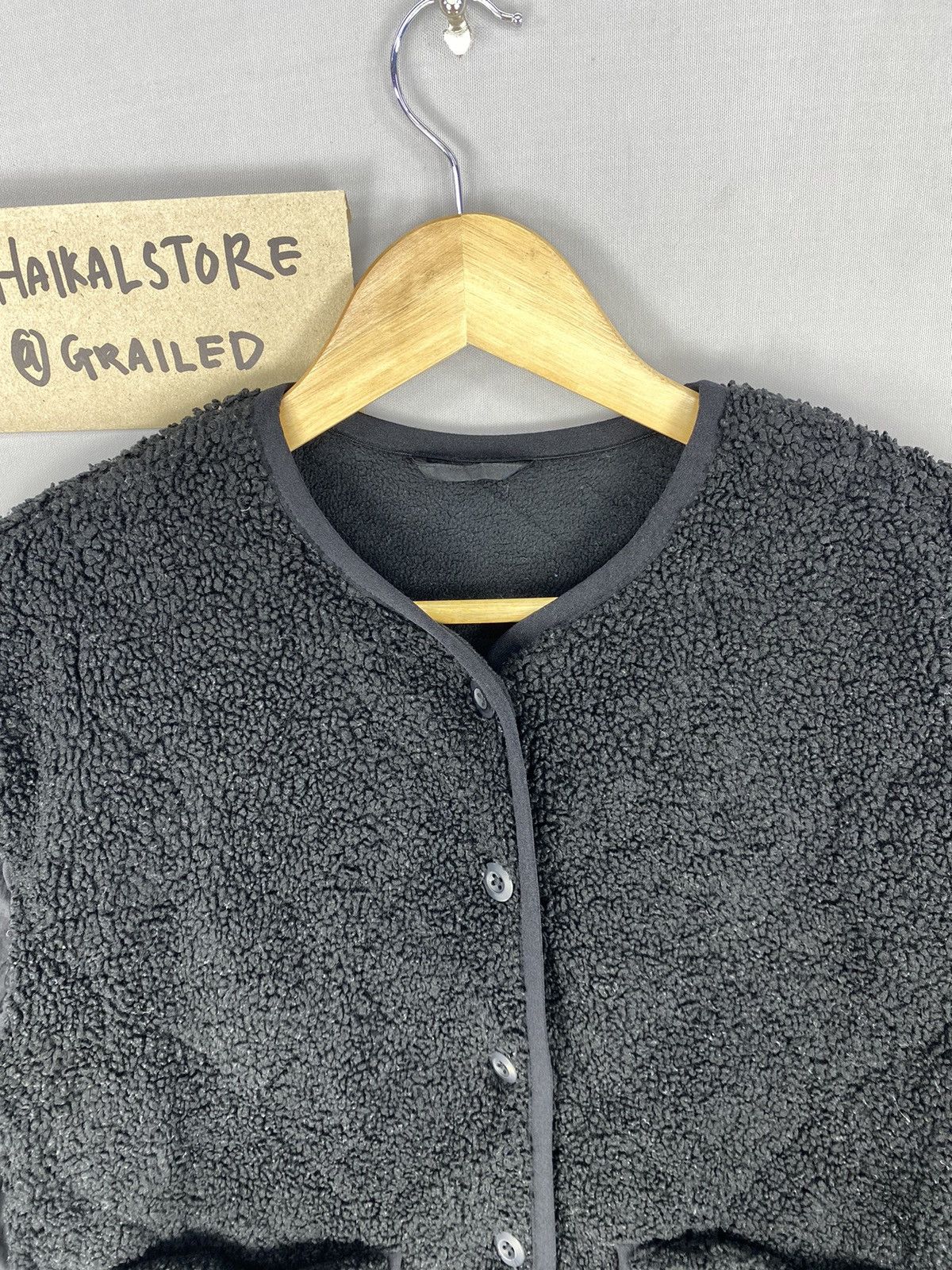 Designer Y2k Japanese Wool Botton Up Jacket For Kids Size US XS / EU 42 / 0 - 6 Thumbnail