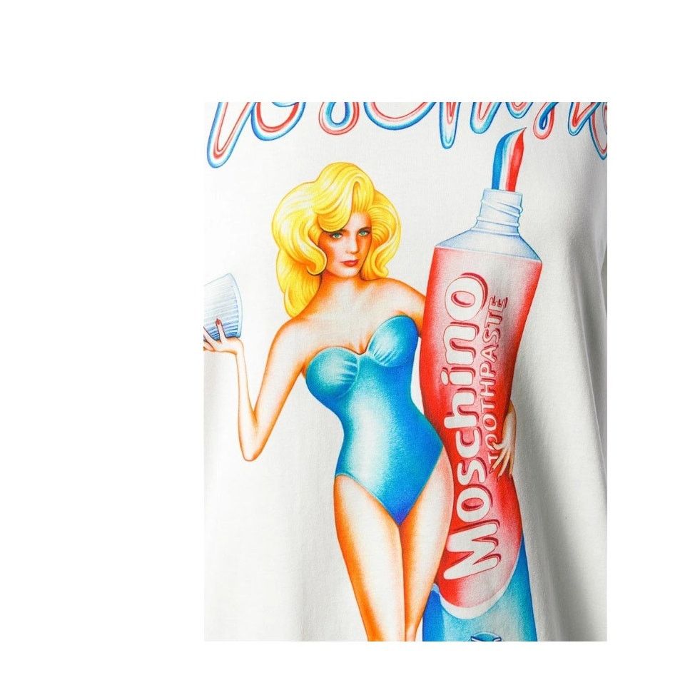 Moschino AW19 Moschino Jeremy Scott Toothpaste Oversized T-shirt Tee Size XS / US 0-2 / IT 36-38 - 5 Thumbnail