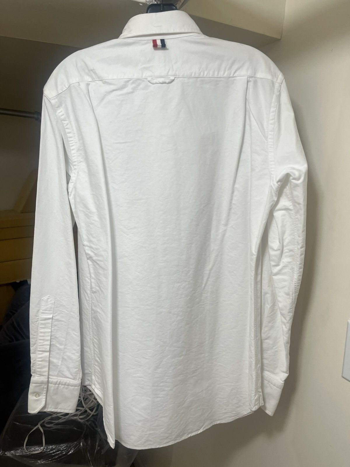 Thom Browne Thom Browne Classic Cotton Oxford Shirt Sz 3(Large) Size US L / EU 52-54 / 3 - 7 Thumbnail