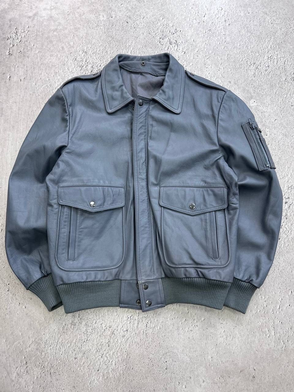 Other Tannery West Heavy Leather A2 Flying Aviator Pilot Jacket Size US M / EU 48-50 / 2 - 1 Thumbnail