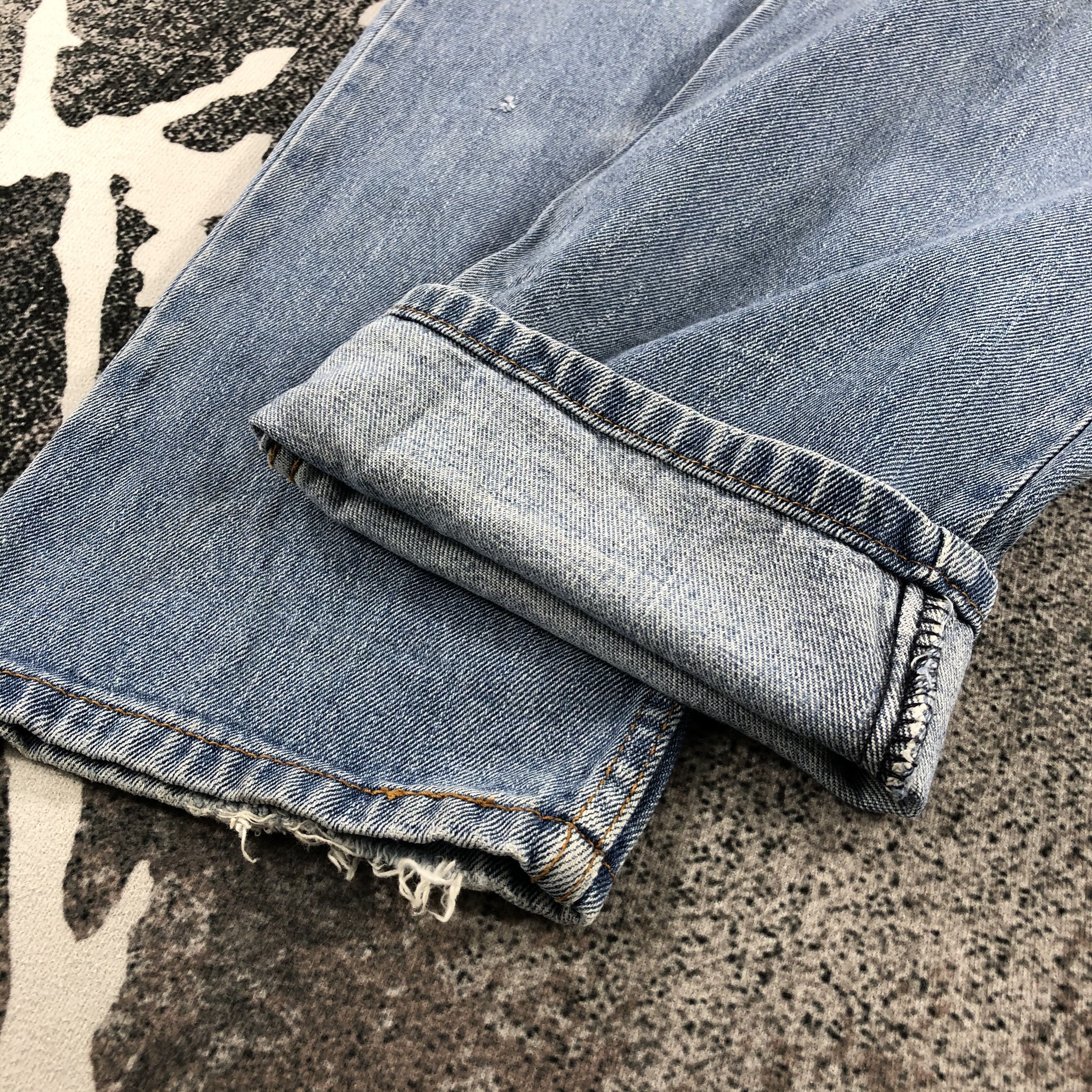 Levi's Vintage Levis 550 Jeans Medium Wash Denim KJ1091 Size US 32 / EU 48 - 7 Thumbnail
