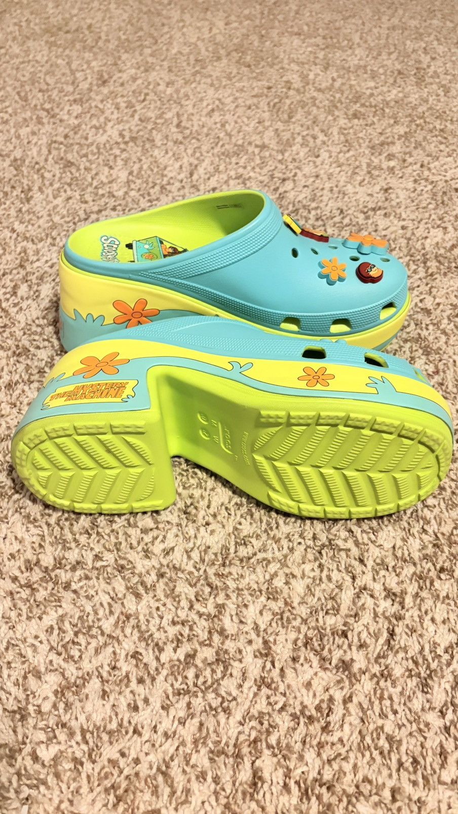 Crocs Scooby Doo Siren Clogs Size US 12 / IT 42 - 5 Thumbnail