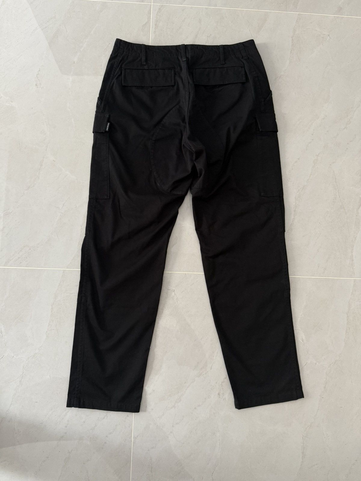 Balenciaga Balenciaga Black Cargo Pants Sz. 48 Size US 32 / EU 48 - 4 Thumbnail