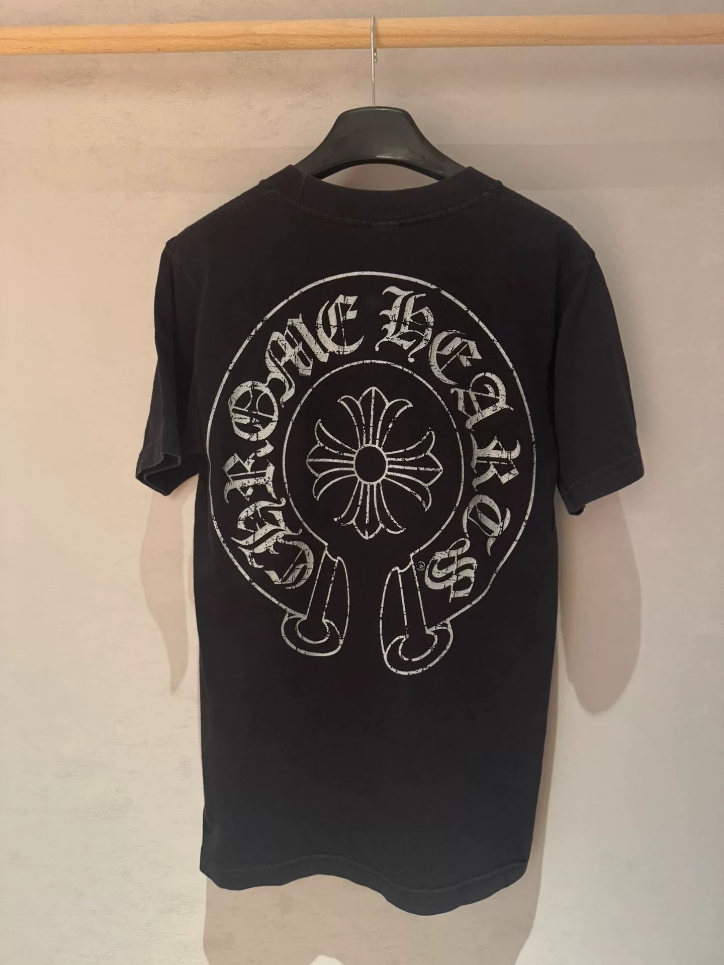 Chrome Hearts chrome hearts black short sleeve tee Size US S / EU 44-46 / 1 - 1 Thumbnail