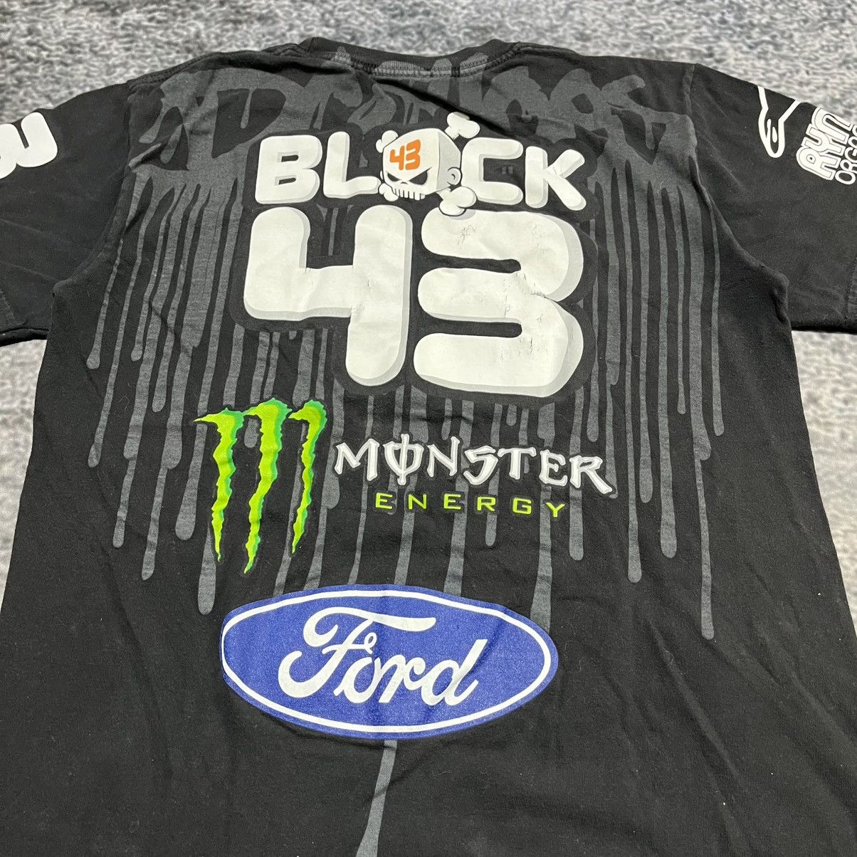 Vintage Ken Block Monster Energy DC Shoes Alpinestars Y2K T Shirt Size US S / EU 44-46 / 1 - 10 Thumbnail