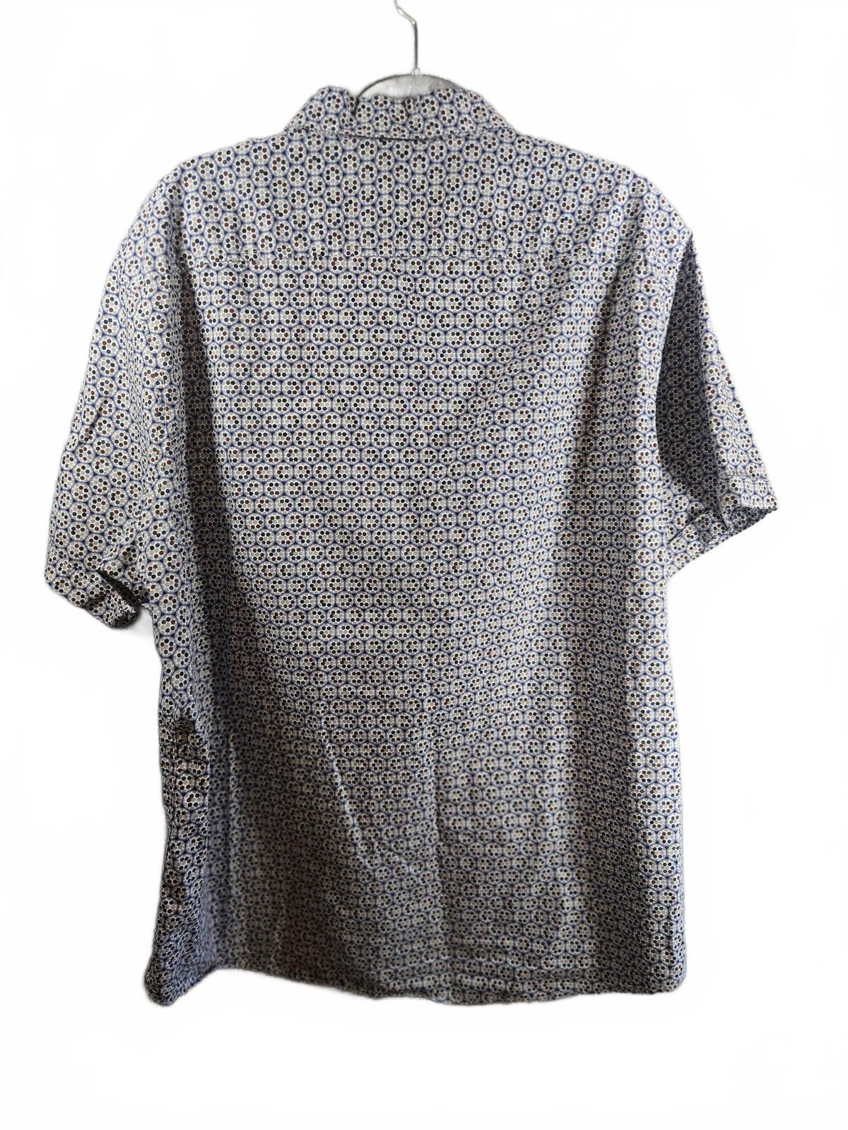 Tasso Elba Tasso Elba Men XXL Foulard Medallion Short Sleeve Shirt Size US XXL / EU 58 / 5 - 2 Thumbnail