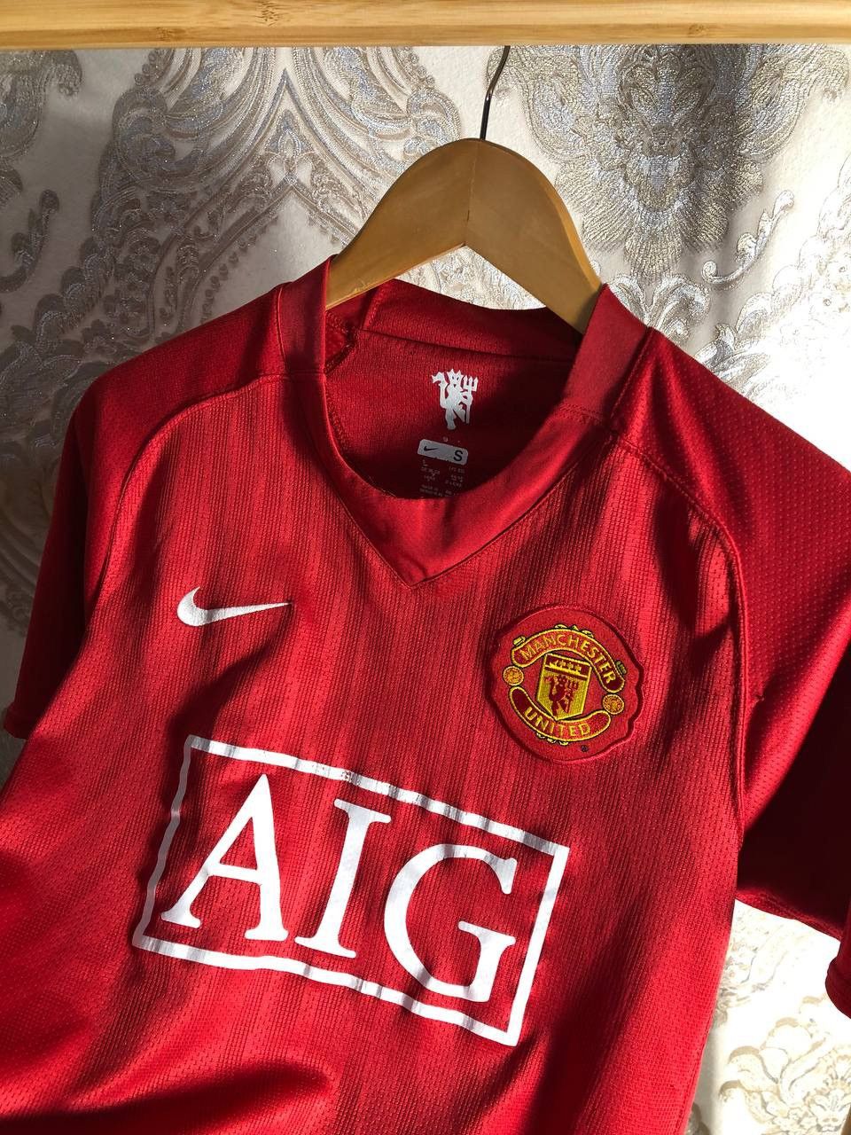 Nike VINTAGE NIKE FC MANCHESTER UNITED ENGLAND SOCCER JERSEY 90s Size US S / EU 44-46 / 1 - 4 Thumbnail