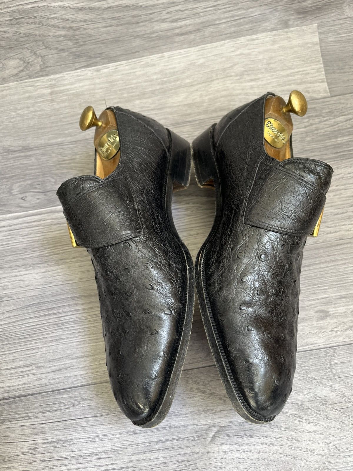 Mauri Mauri single monk strap exotic leather shoes sz 41 Size US 8 / EU 41 - 10 Thumbnail