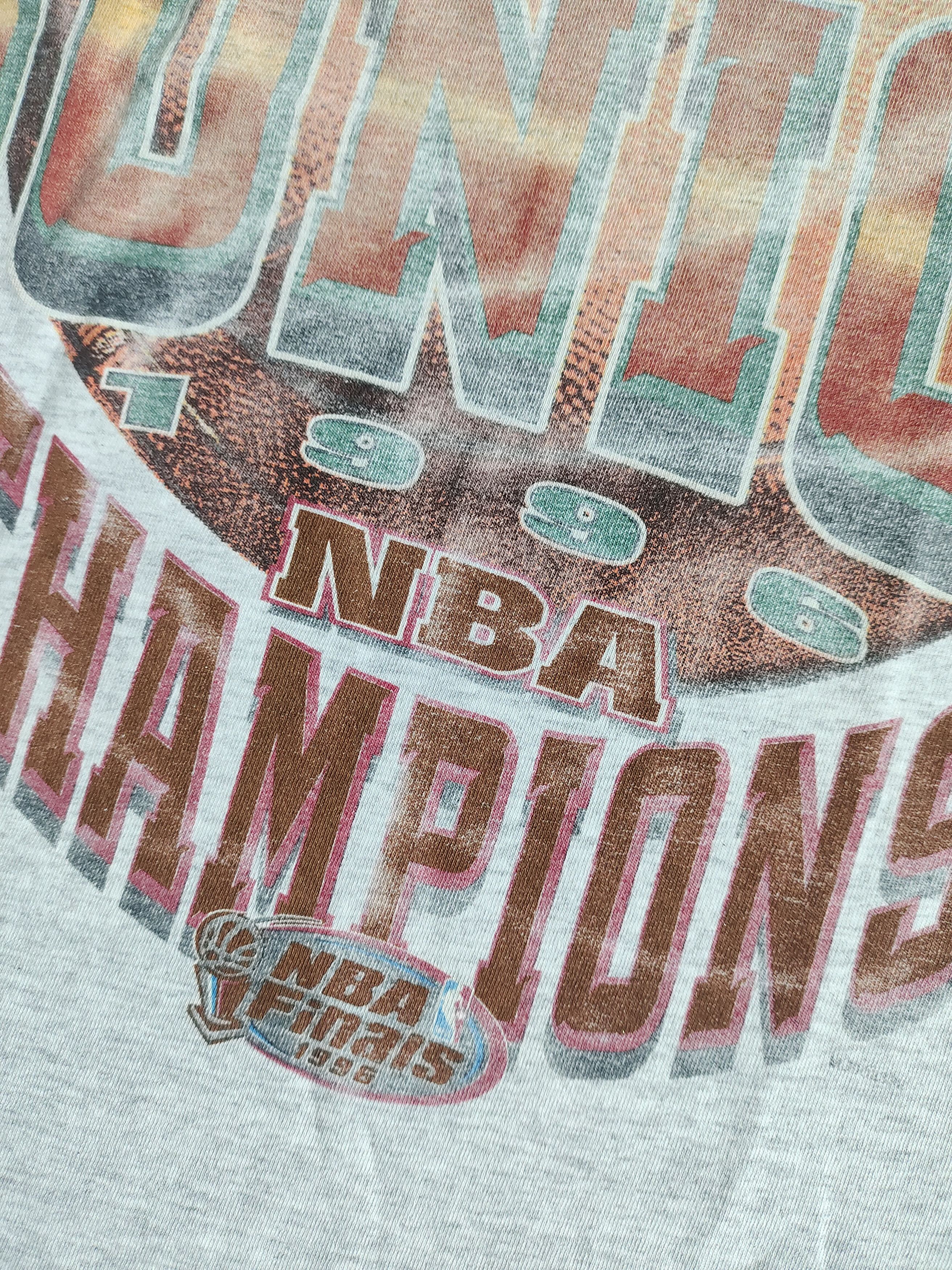 Vintage Vintage Seattle Sonics Big Logo 90s T-shirt Size US XL / EU 56 / 4 - 5 Thumbnail