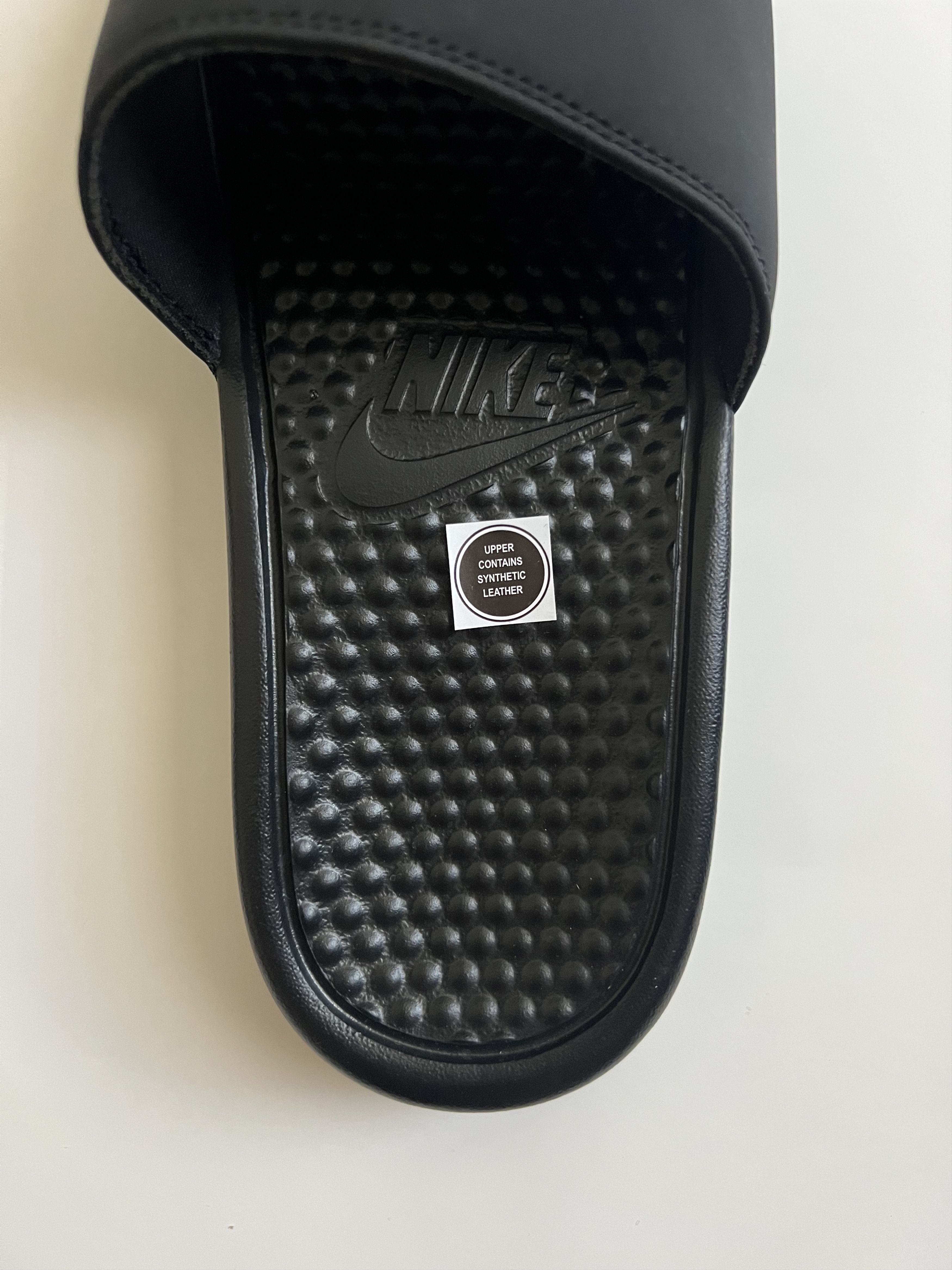 Nike × Stussy Size 8 - Nike x Stüssy Benassi Slide Black Suede Rubber(NEW) Size US 8 / EU 41 - 6 Thumbnail