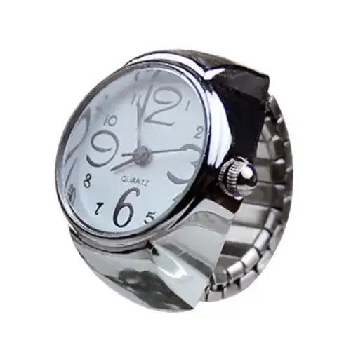Other Mini Elastic Strap Watch Adjustable Ring Size ONE SIZE - 8 Thumbnail