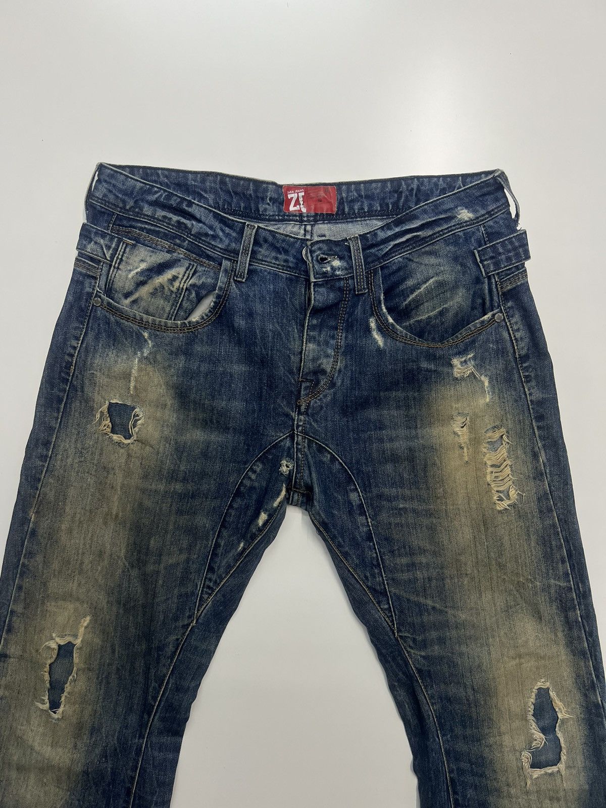 Zara Zara Jeans Distress Size 35" Size US 35 - 5 Thumbnail