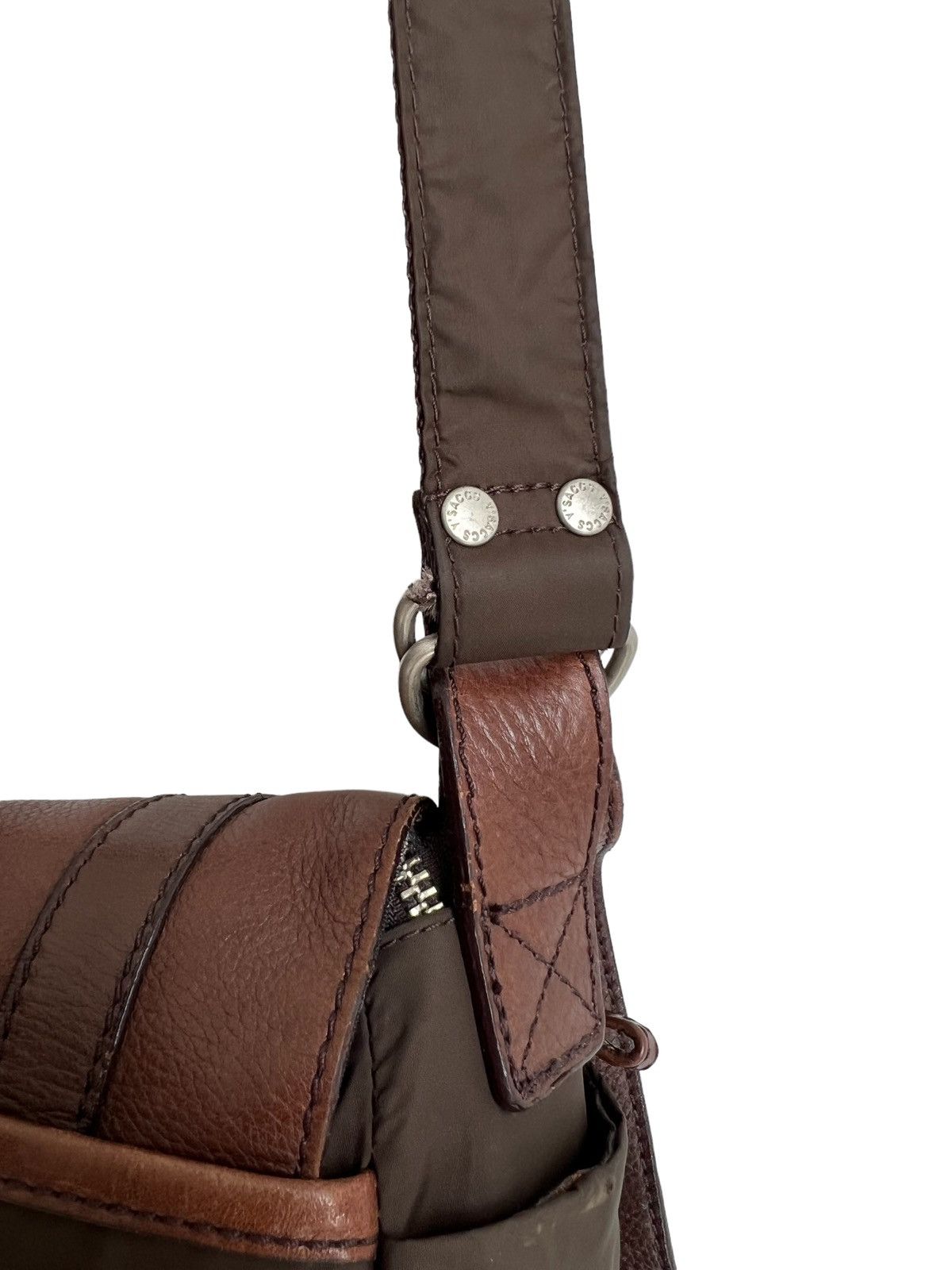 Yohji Yamamoto OG Yohji Yamamoto Hybrid Leather Survivor Crossbody Bag Size ONE SIZE - 9 Thumbnail