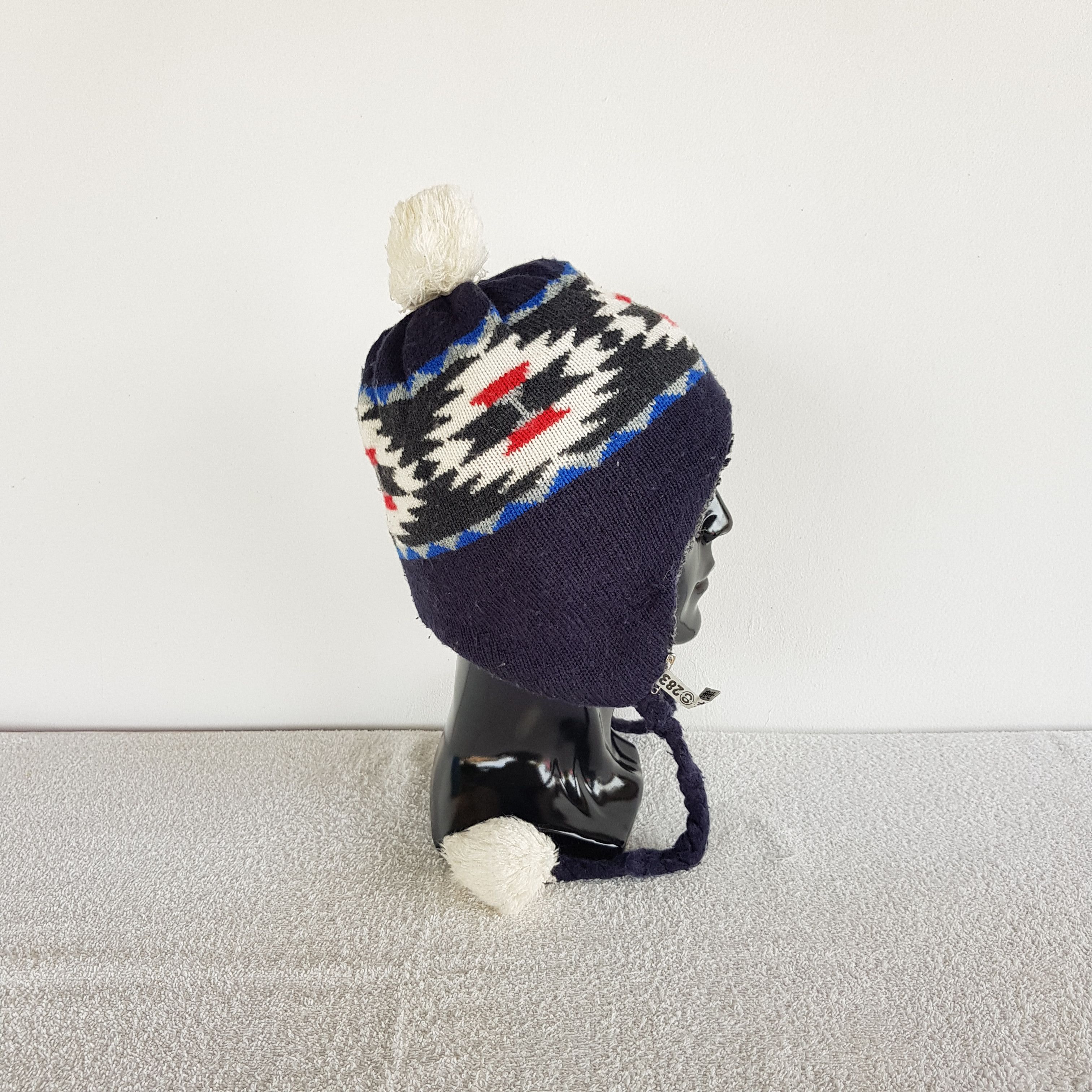 Vintage Vintage Navajo Beanie Y2K Aztec Earflap Snow Caps Hats Size ONE SIZE - 3 Thumbnail