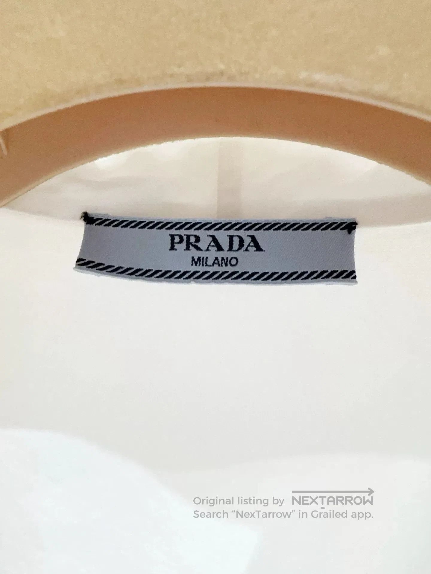 Prada Prada Ribbon Shirt. Size S / US 4 / IT 40 - 2 Thumbnail