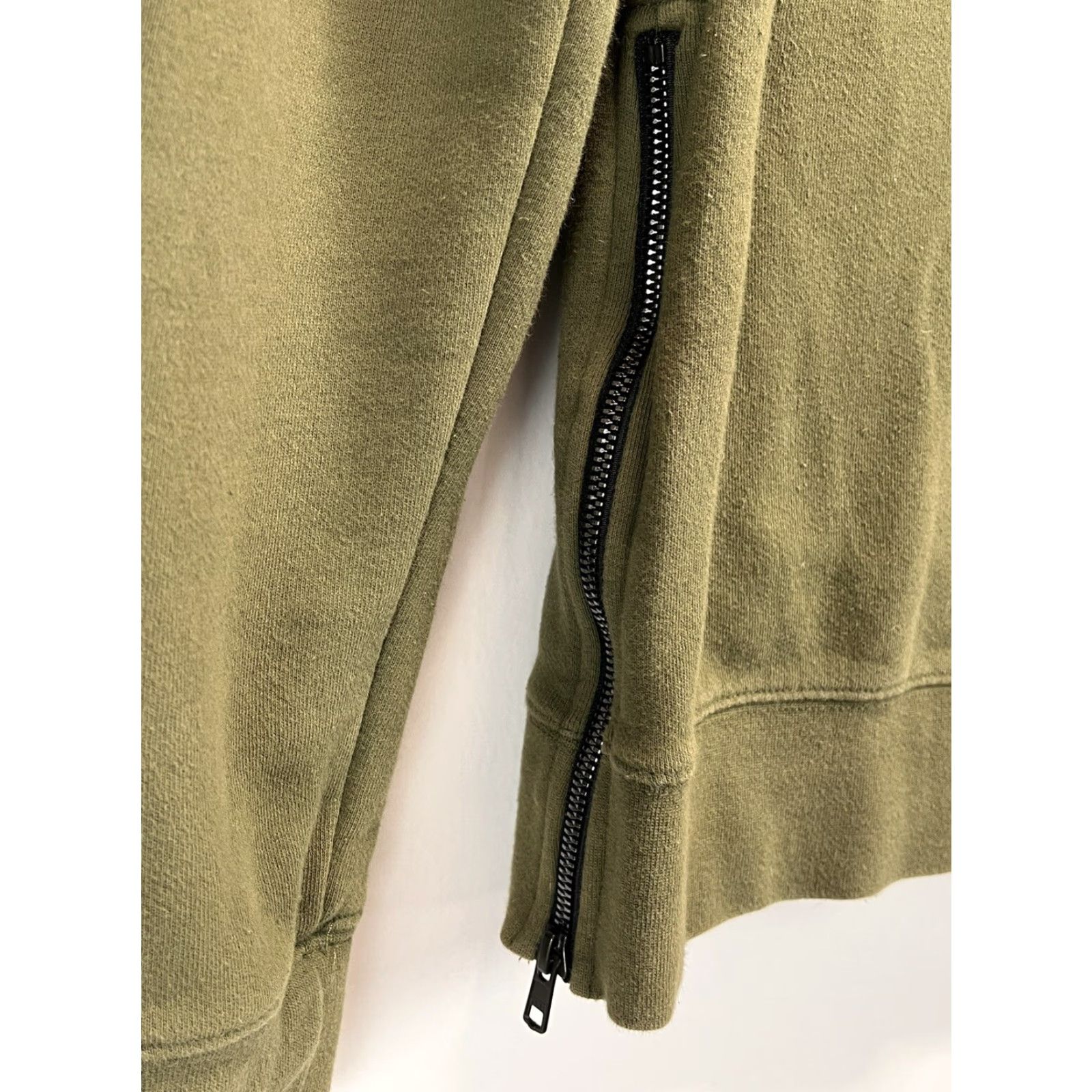 Vintage Reign Storm Sweater Mens Small Sweatshirt Olive Side Zip Long Sleeve Pullover Size US S / EU 44-46 / 1 - 4 Thumbnail