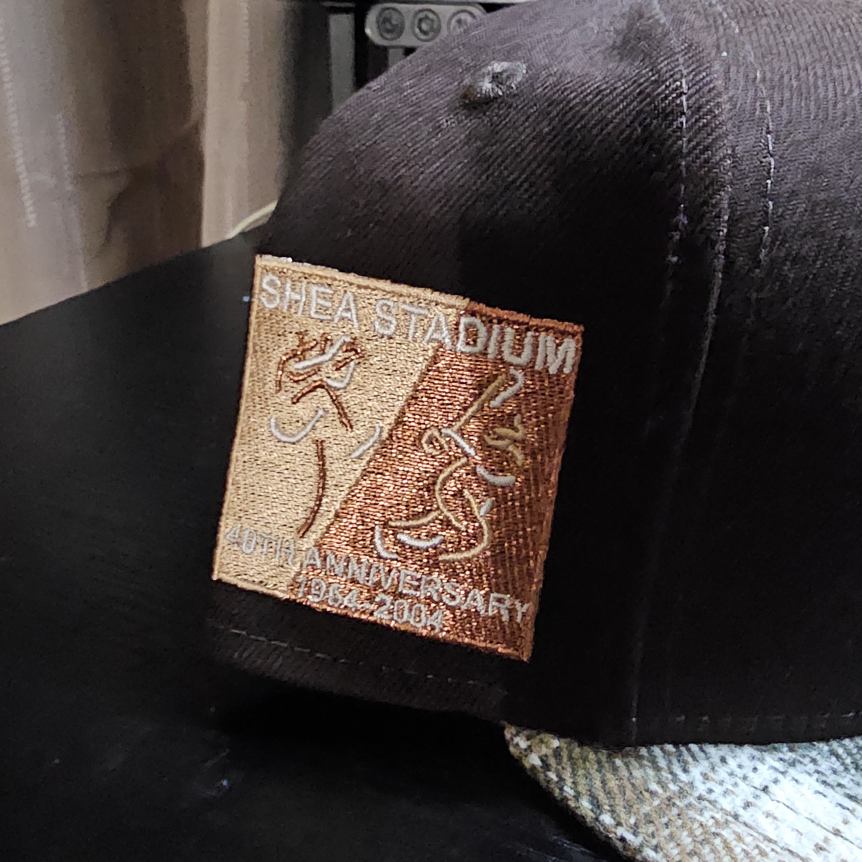 New Era Mets Rare Plaid Bill Metallic Size ONE SIZE - 2 Thumbnail