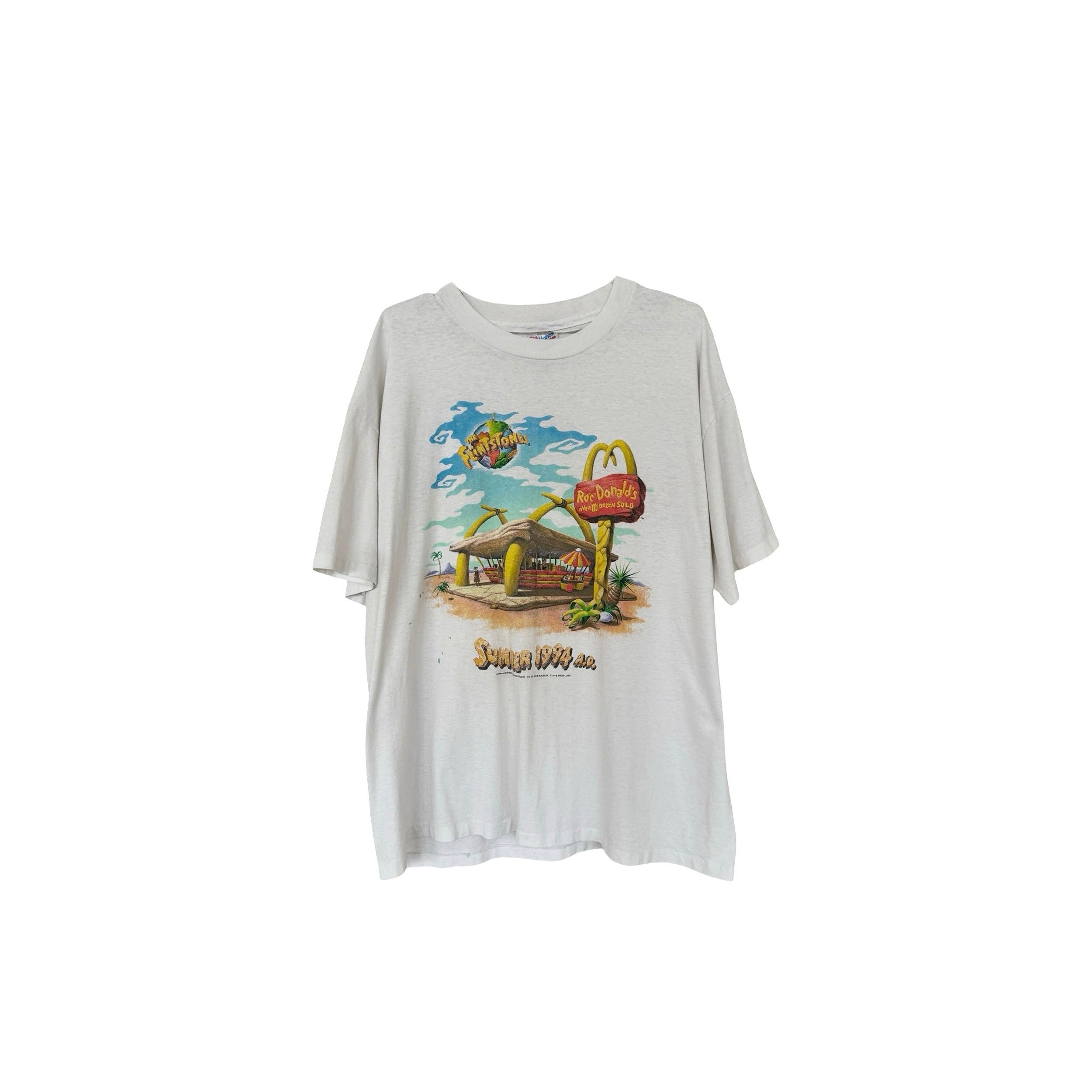 Vintage Flinestone 1994 Tee Size US XL / EU 56 / 4 - 1 Thumbnail