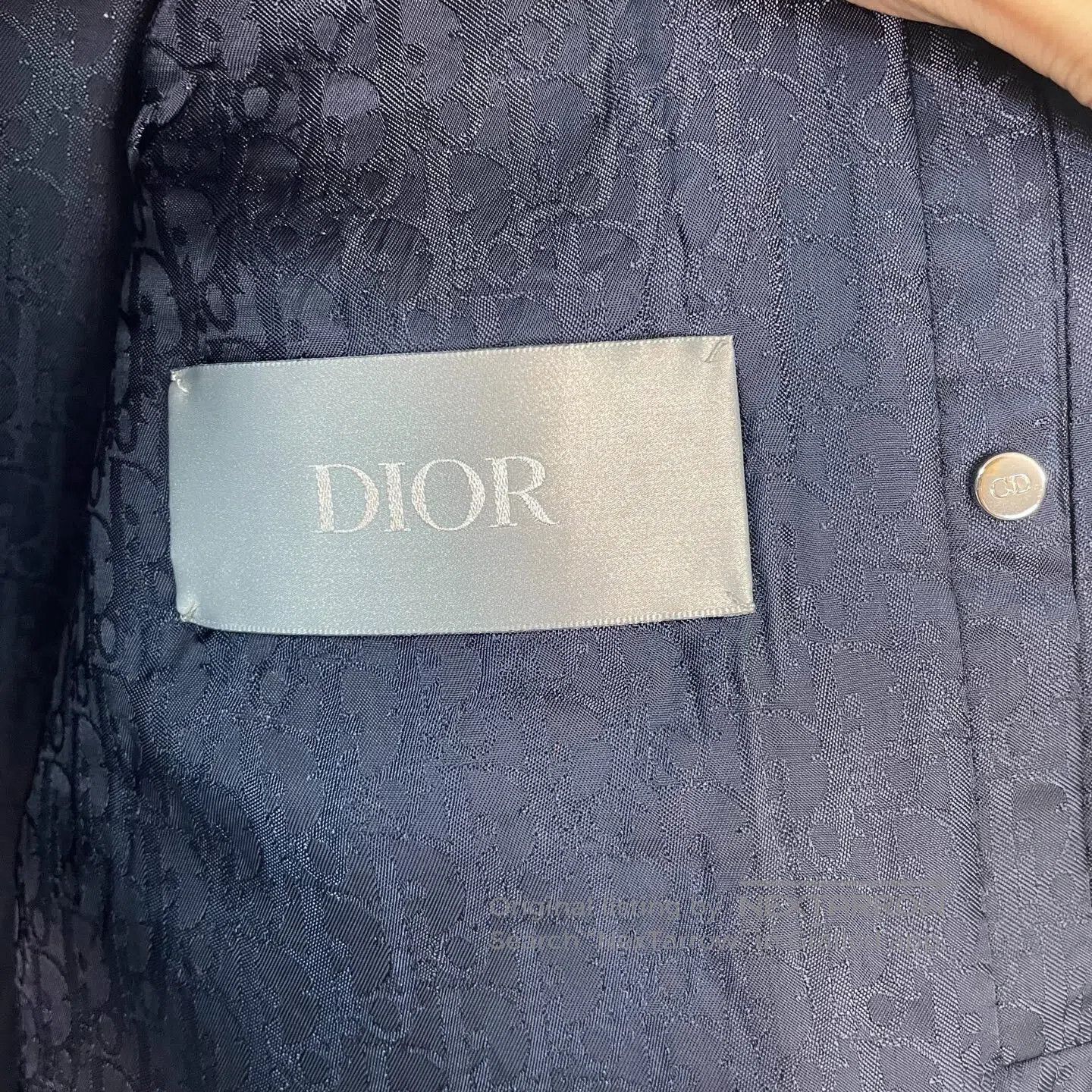 dior air jordan embroidered jacket size 52.