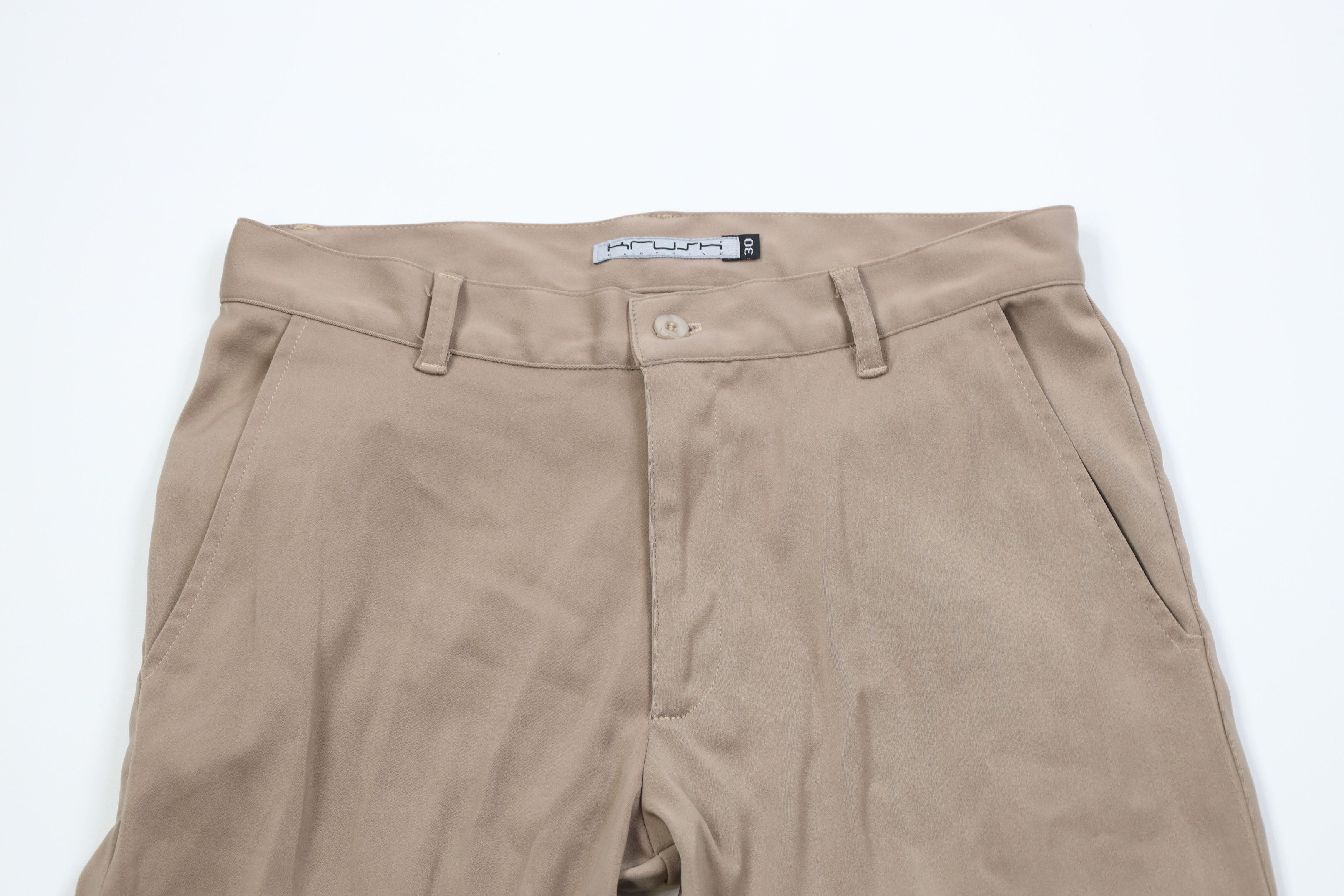 Vintage Vintage 90s Streetwear Bell Bottoms Chino Pants Beige USA Size US 30 / EU 46 - 2 Thumbnail