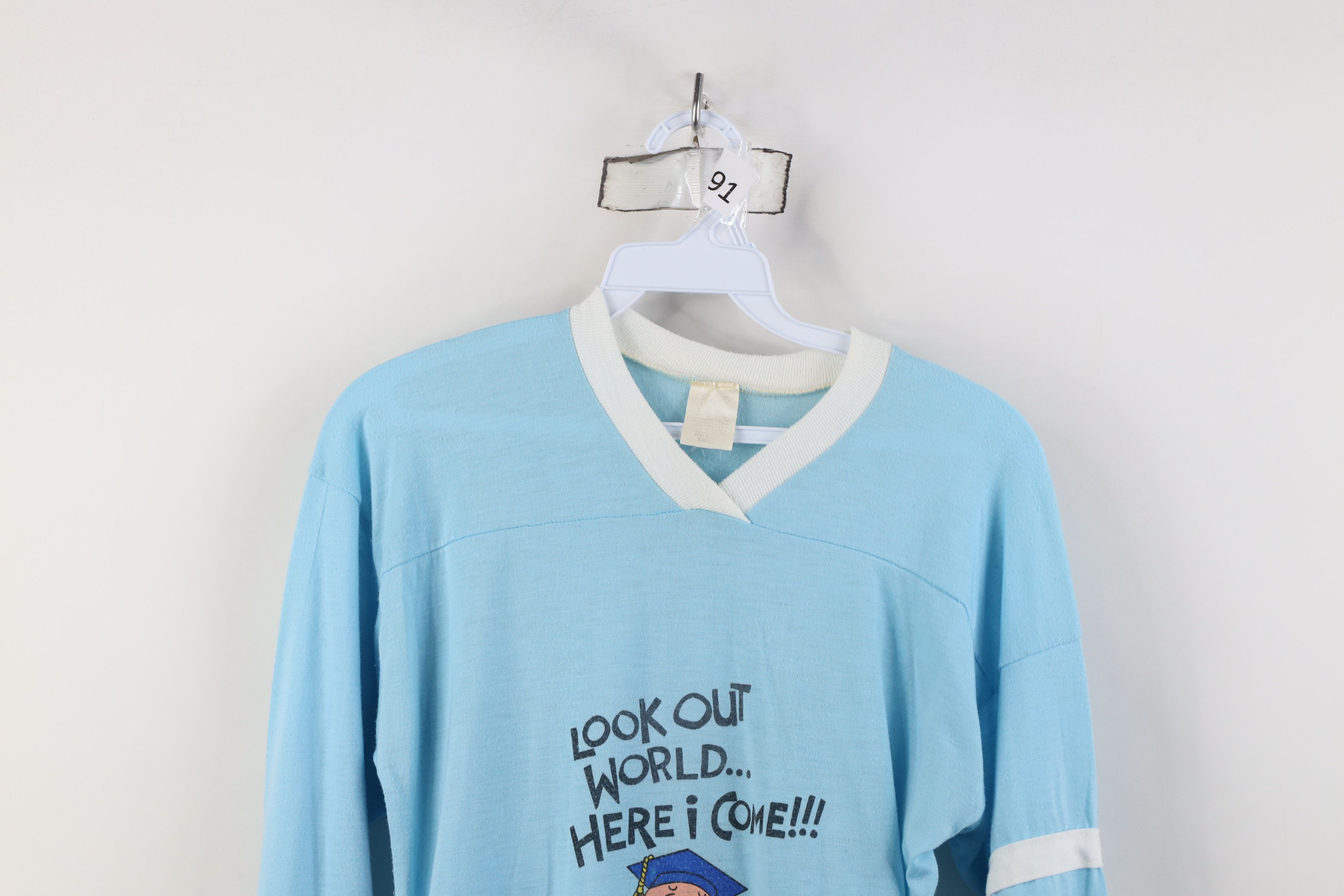 Vintage Vintage 80s Ziggy Comic Class of 1986 Sleep T-Shirt USA Size S / US 4 / IT 40 - 2 Thumbnail