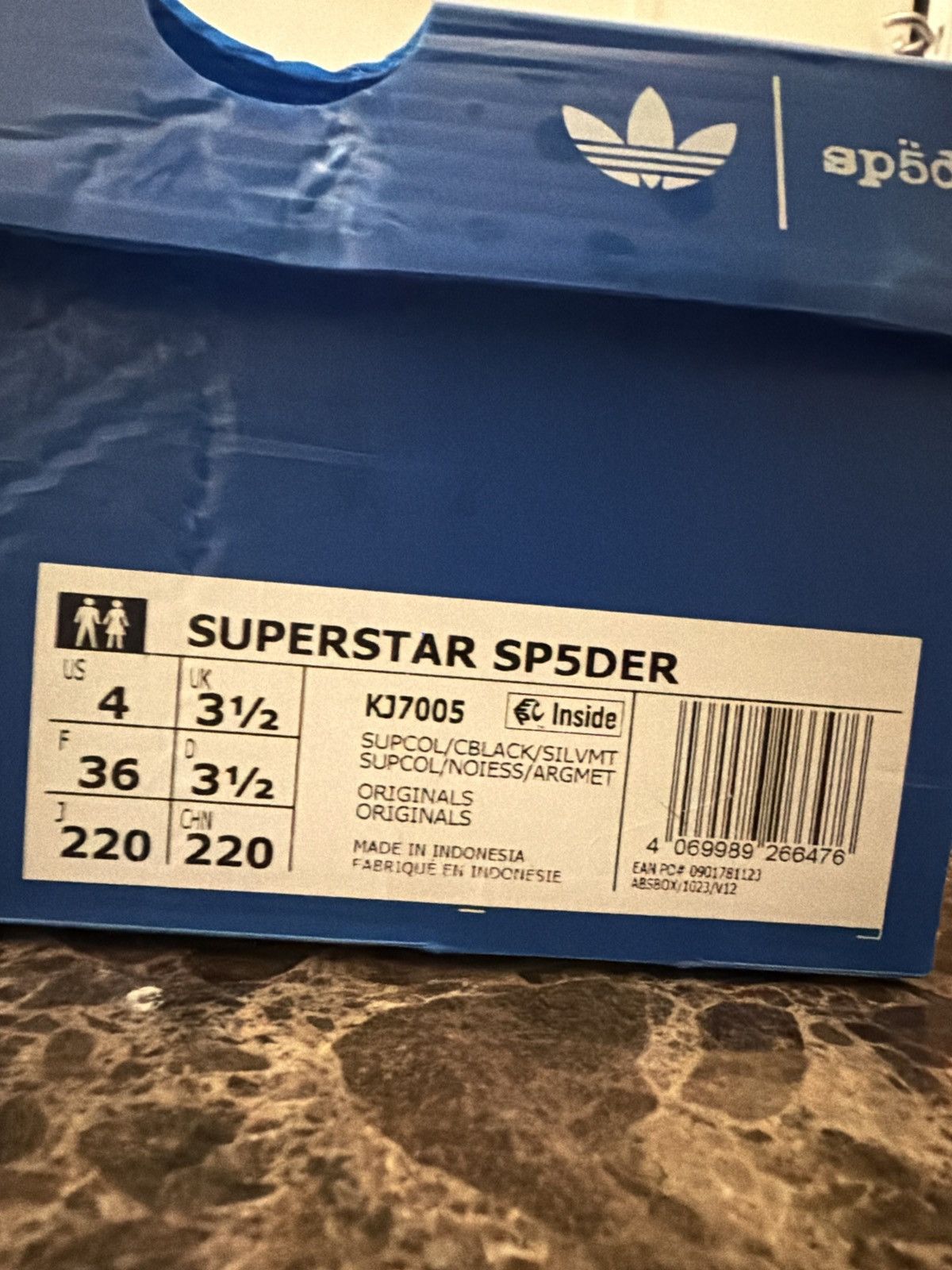 Adidas Adidas x Sp5der Superstar "Red Metallic" – Size US 4 / EU 36 Size US 5.5 / IT 35.5 - 8 Thumbnail