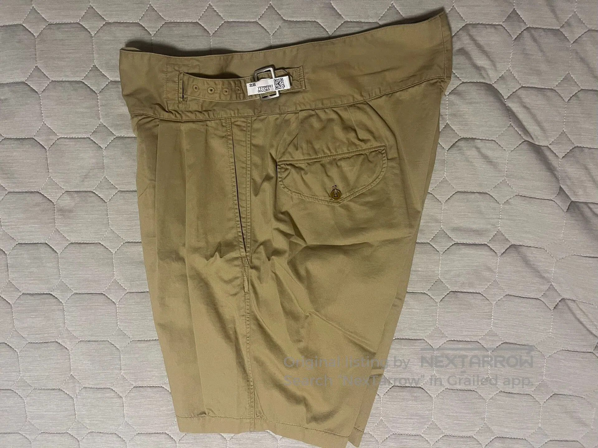 Freewheelers gurkha style khaki shorts. Size US 32 / EU 48 - 8 Thumbnail